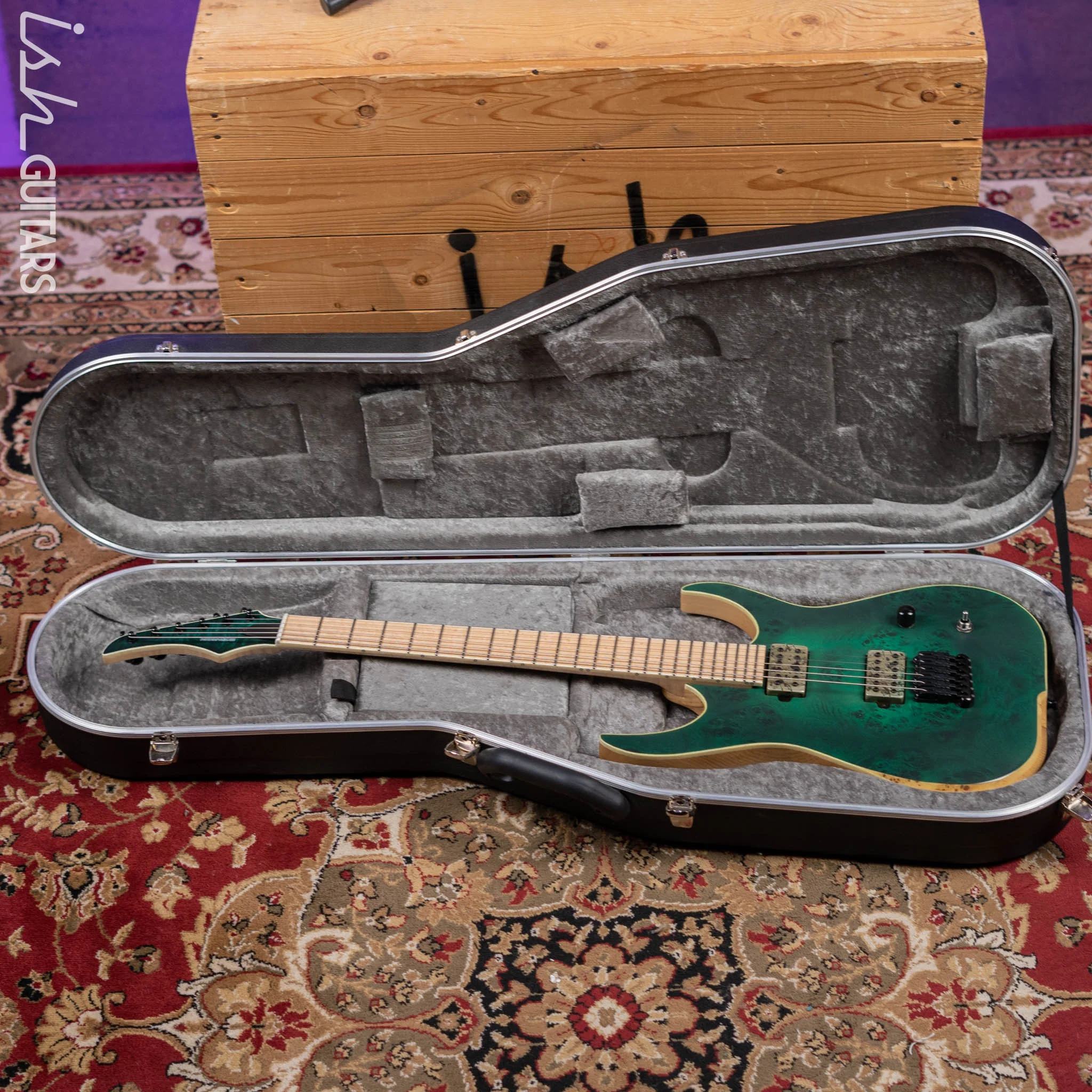 Skervesen Raptor 6 Green Burl - Image 21