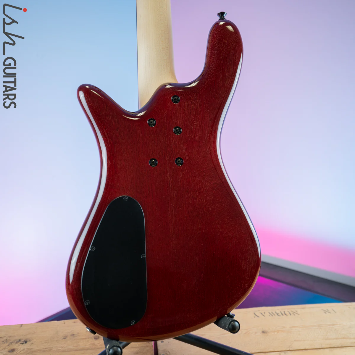2015 Spector Euro Rebop Bantam Short Scale Bass Black Cherry - Image 8