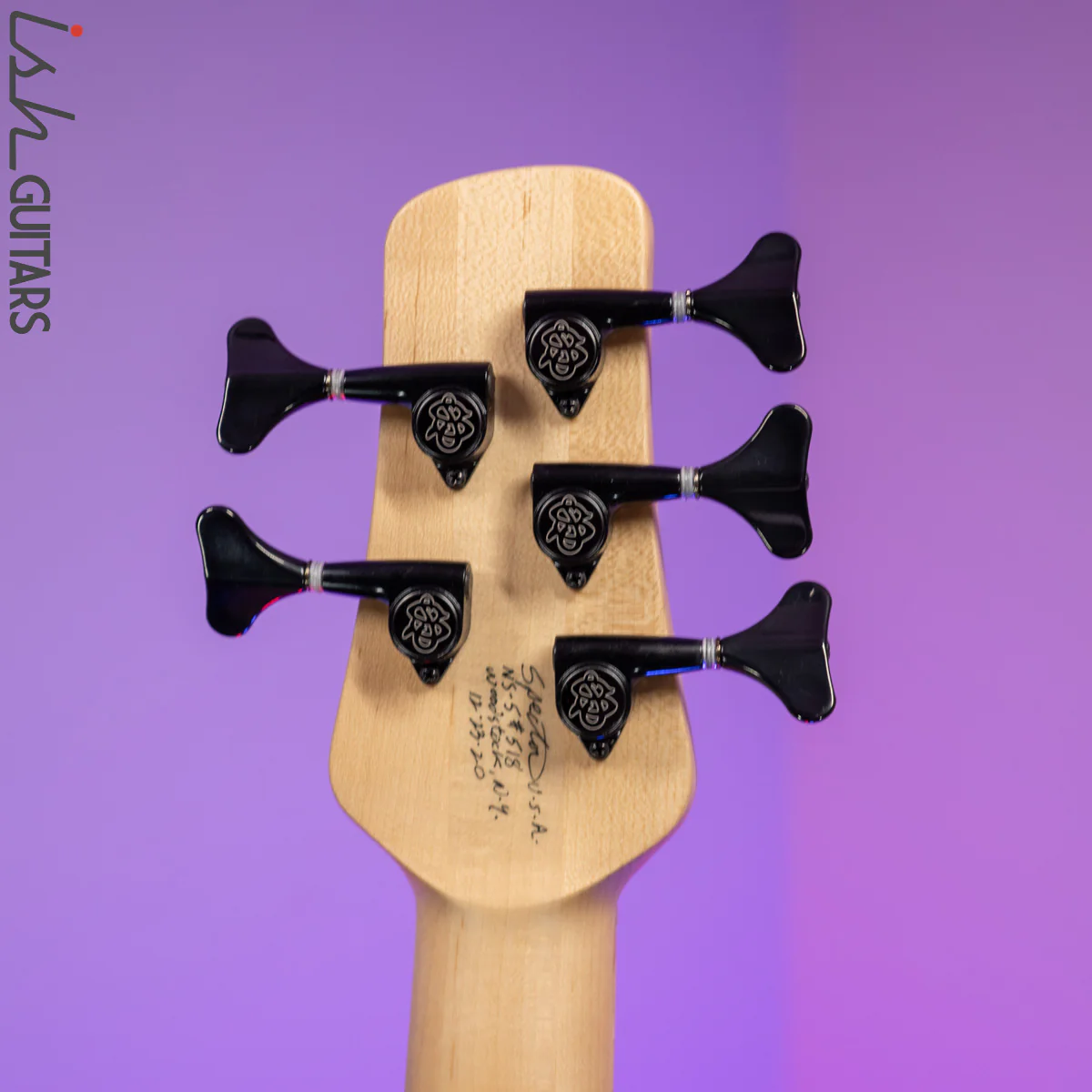 Spector USA Custom NS-5 Infused Bark Natural - Image 13