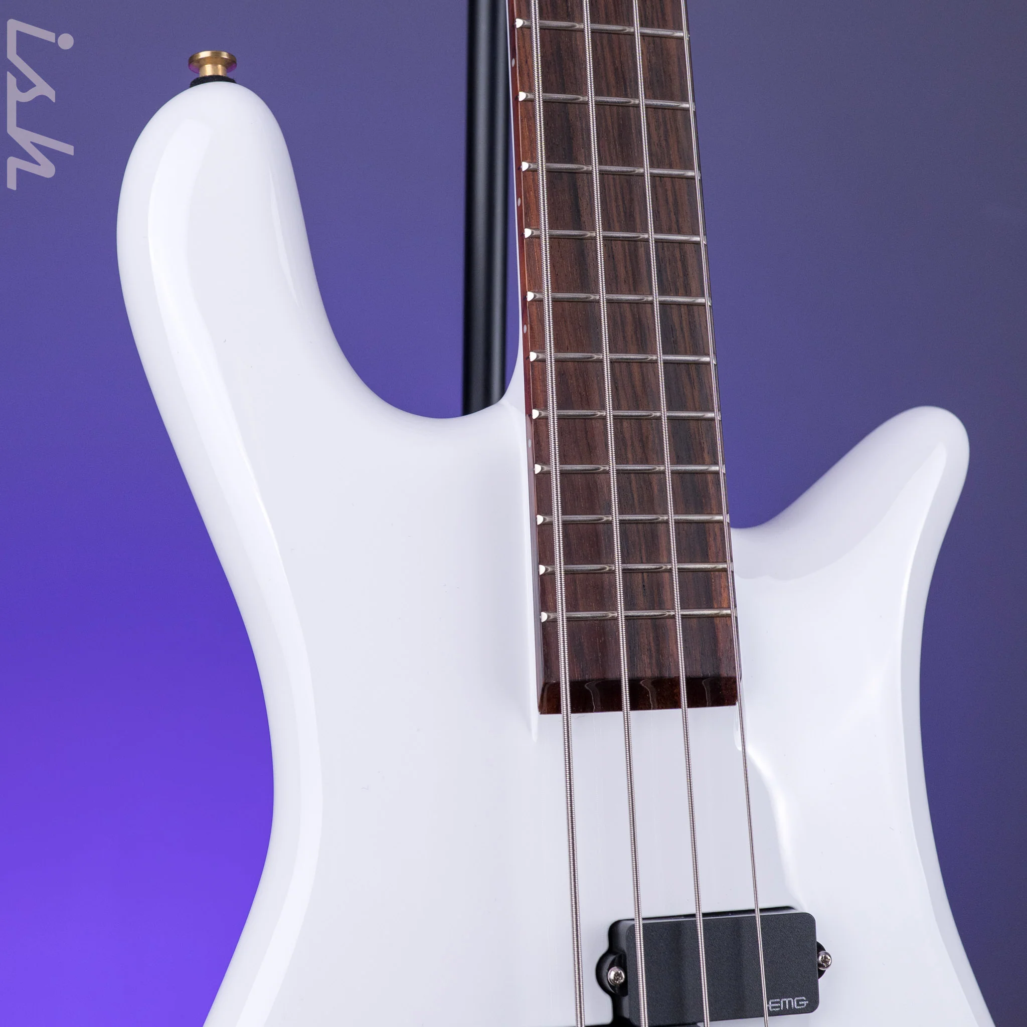 Spector Euro 4 CST Ian Hill Signature Limited Edition Gloss White - Image 4