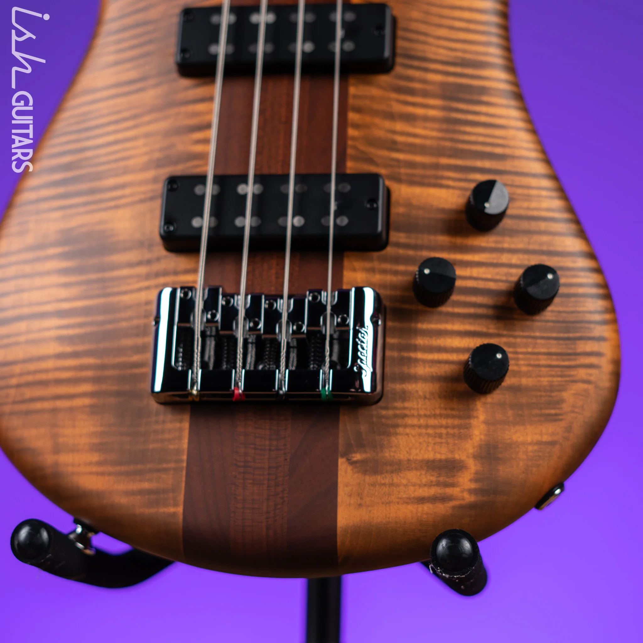 Spector Euro 4 RST 4-String Bass Sienna Stain Matte - Image 4