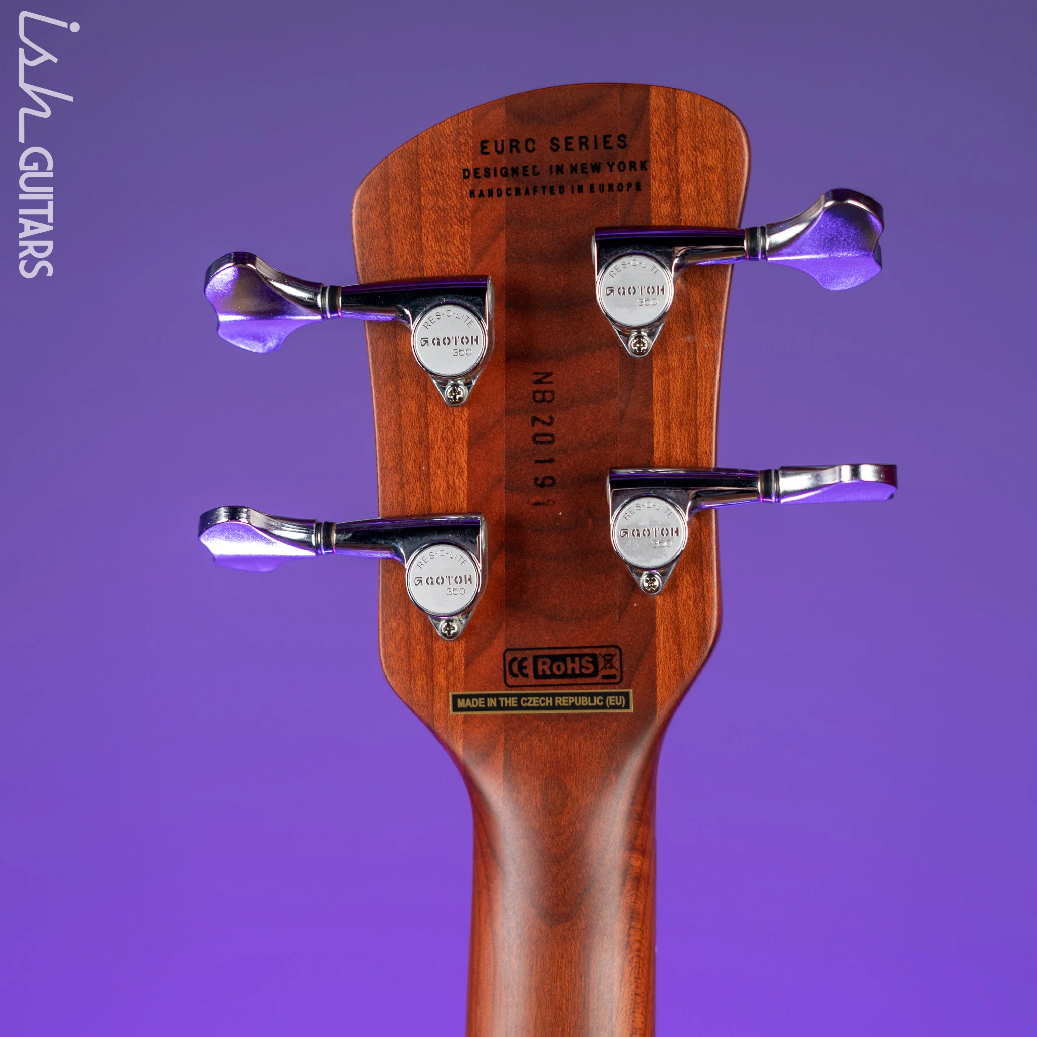 Spector Euro 4 RST 4-String Bass Sundown Glow Matte - Image 10