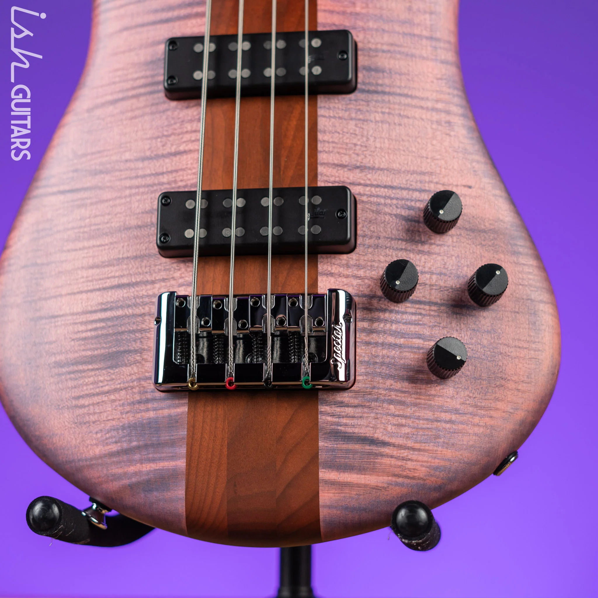 Spector Euro 4 RST 4-String Bass Sundown Glow Matte - Image 4