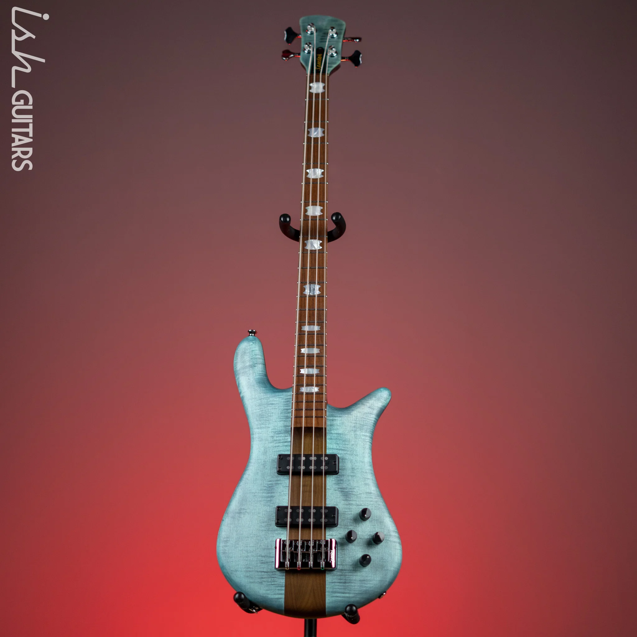 Spector Euro 4 RST 4-String Bass Turquoise Tide Matte - Image 2