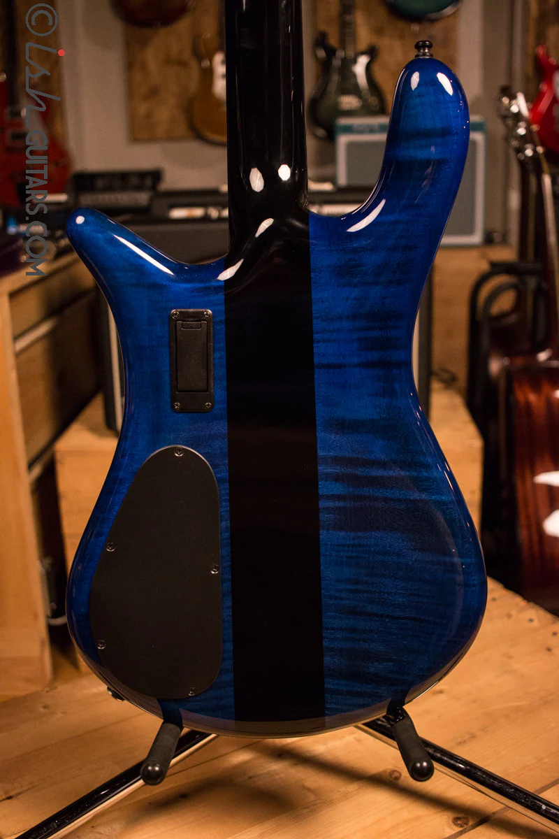 Spector Euro 4LX 40th Anniversary Blue 1 of 12 Limited Edition Bartolini Ebony - Image 7