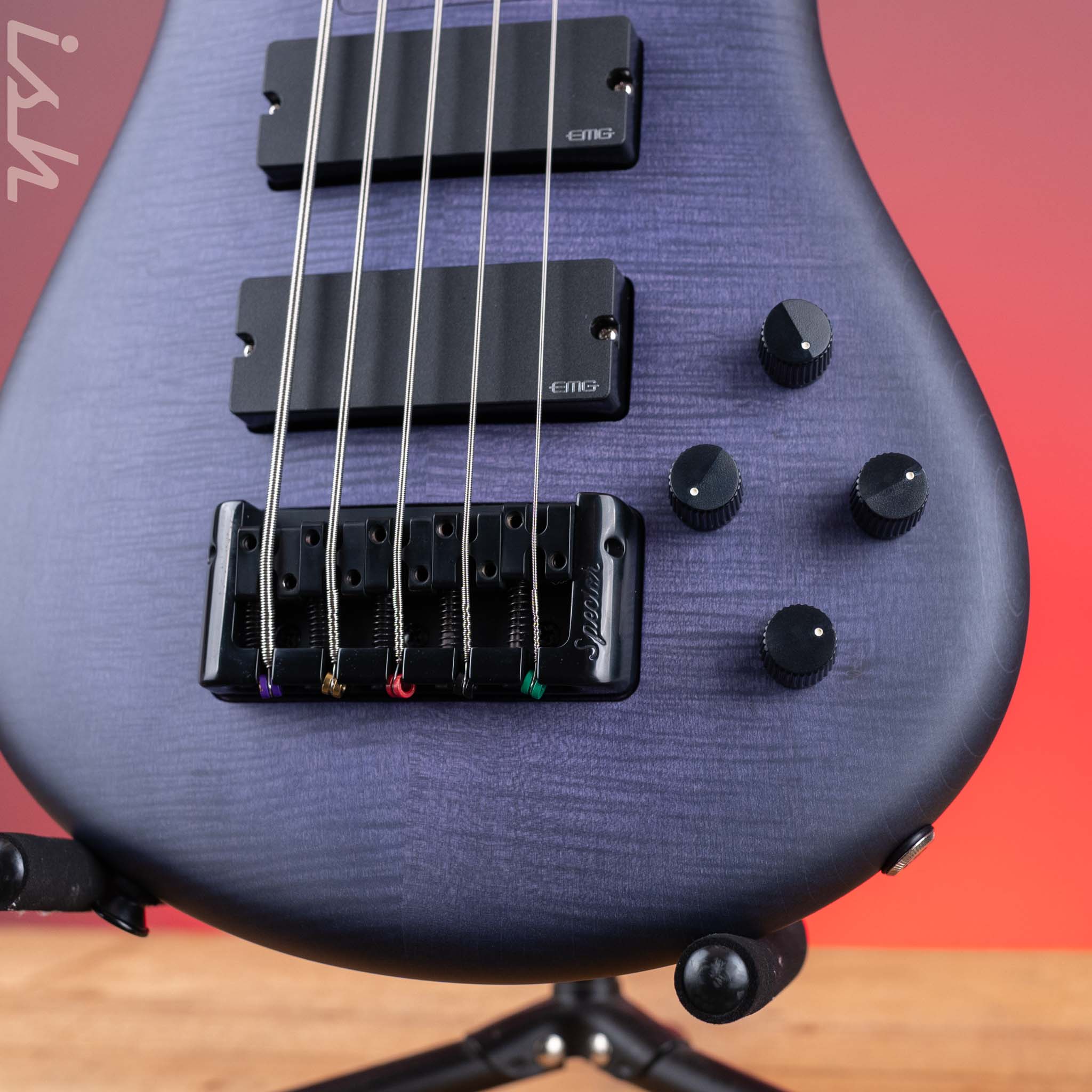 Spector Euro 5 LX Bolt-On Bass Nightshade Matte Demo - Image 4