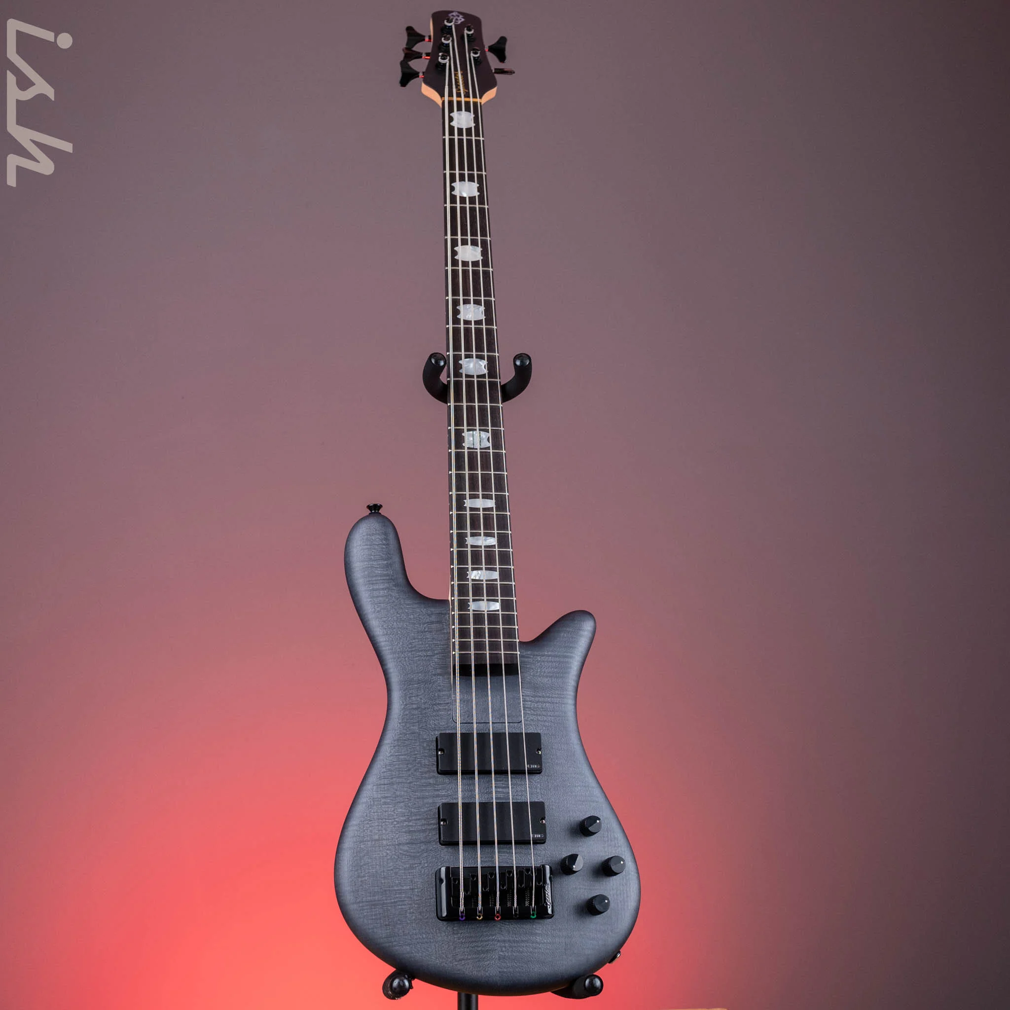Spector Euro 5 LX Bolt-On Bass Transparent Black Matte Demo - Image 2