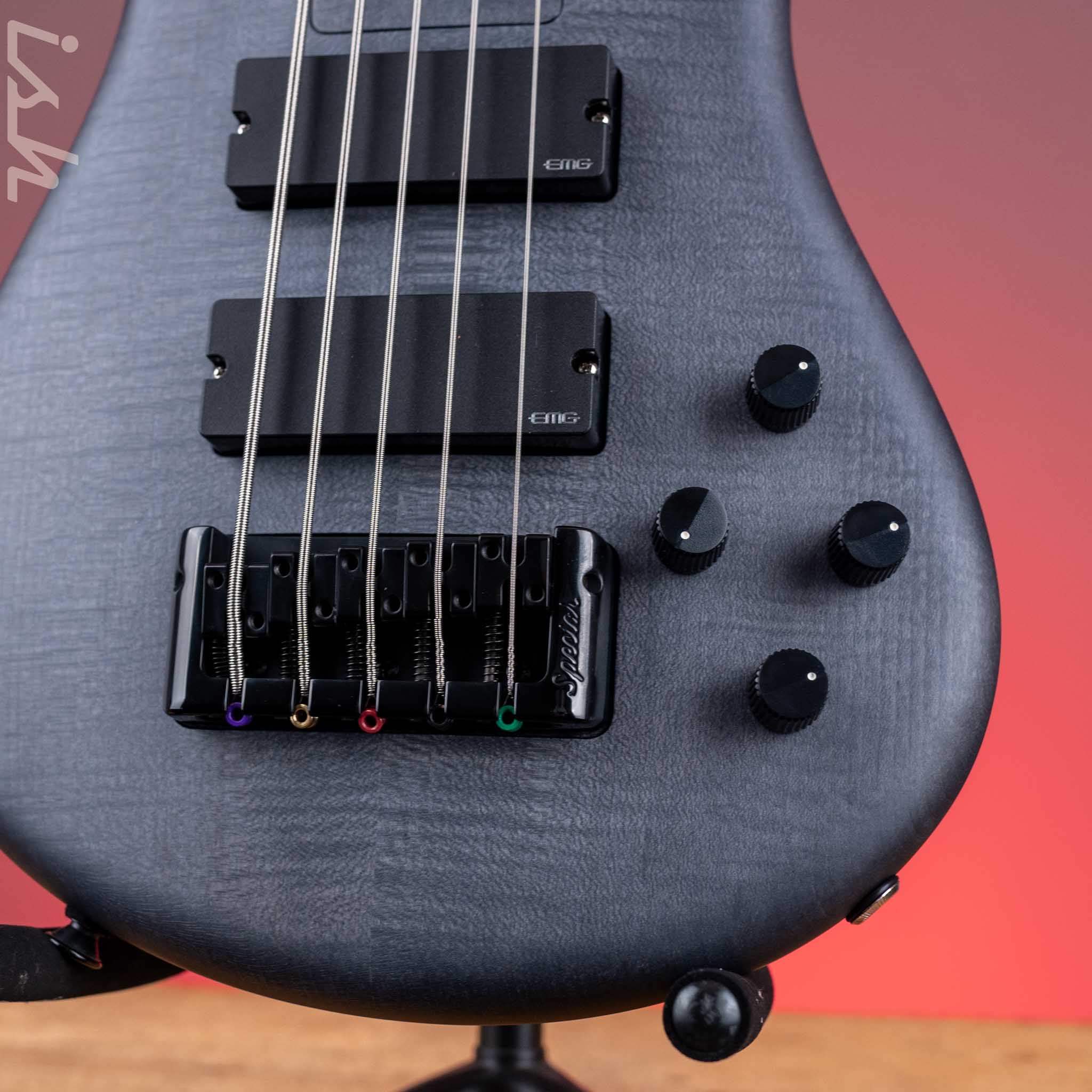 Spector Euro 5 LX Bolt-On Bass Transparent Black Matte Demo - Image 4