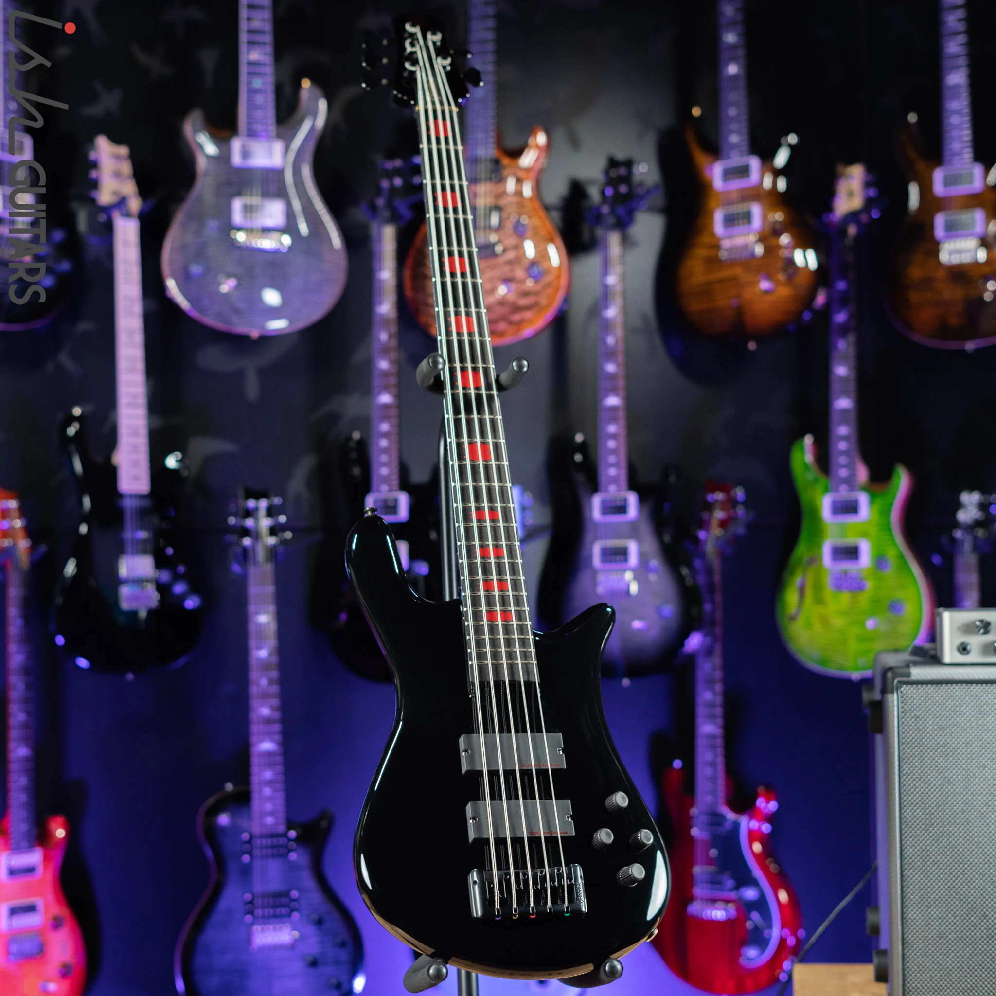Spector Euro 5LX Alex Webster Signature 5-String Bass Black Gloss - Image 2