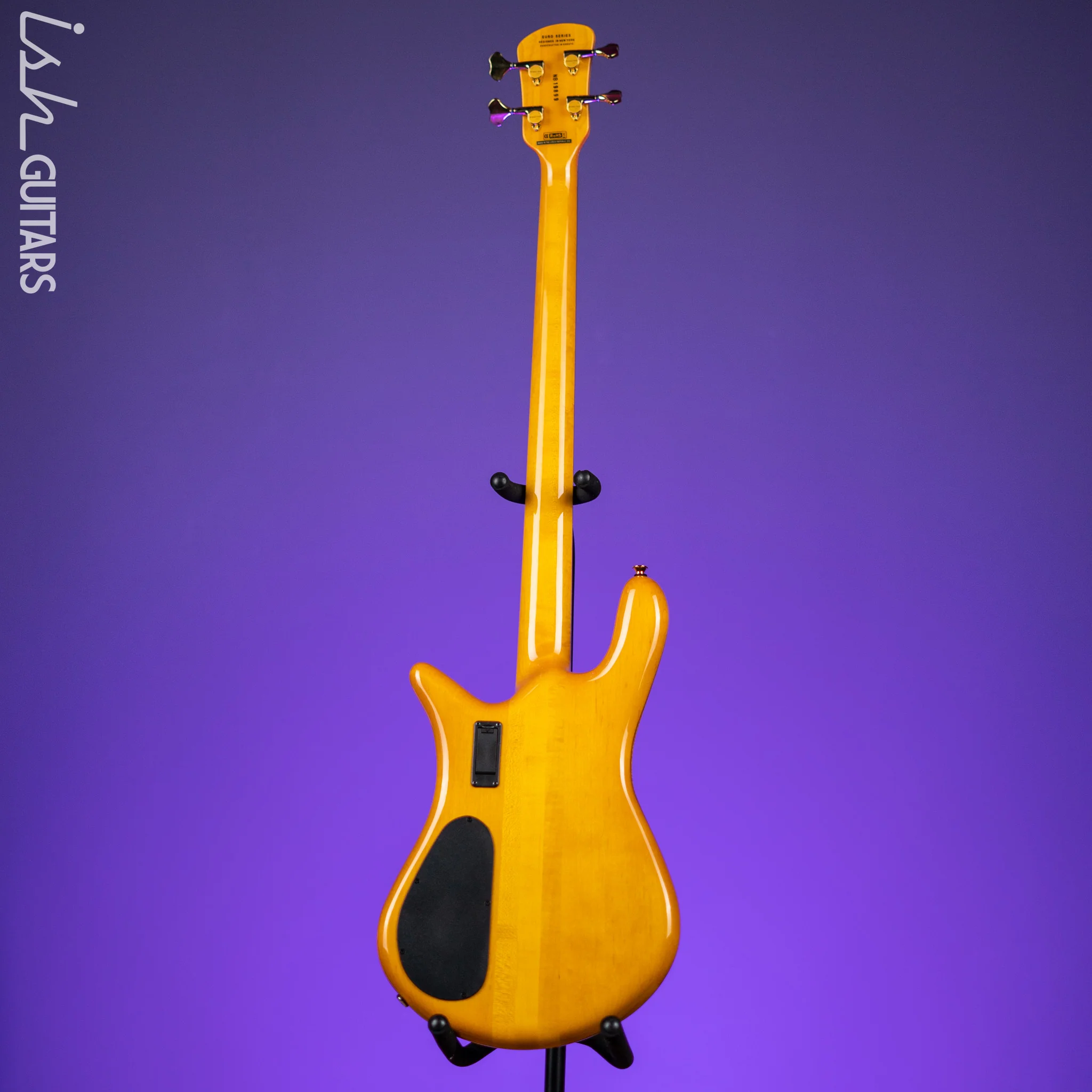 Spector Euro4 LT 4-String Bass Tiger Eye Gloss - Image 7