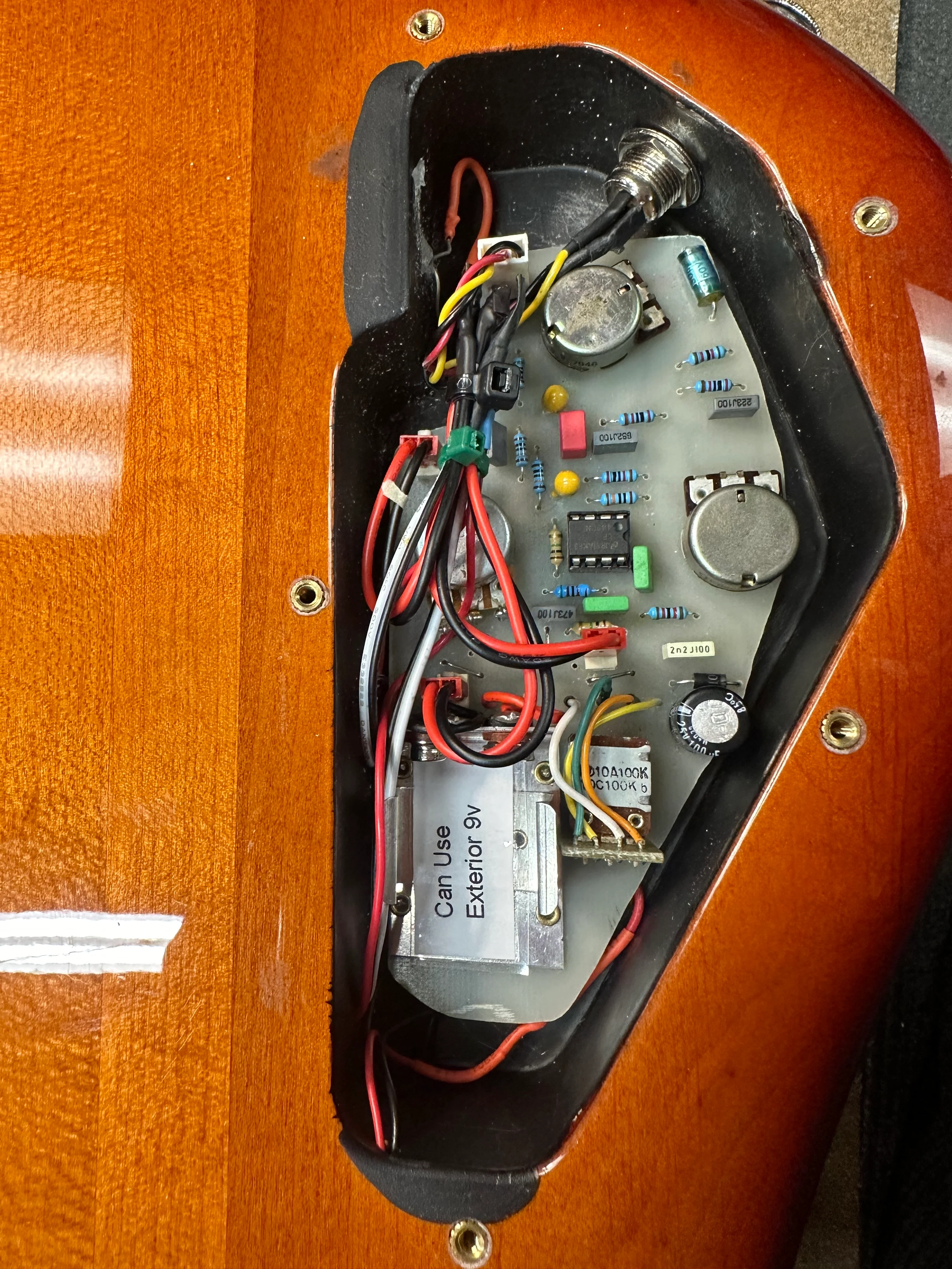 2015 Spector Euro4LX 4-String Bass Amber Hazlab Preamp - Image 18