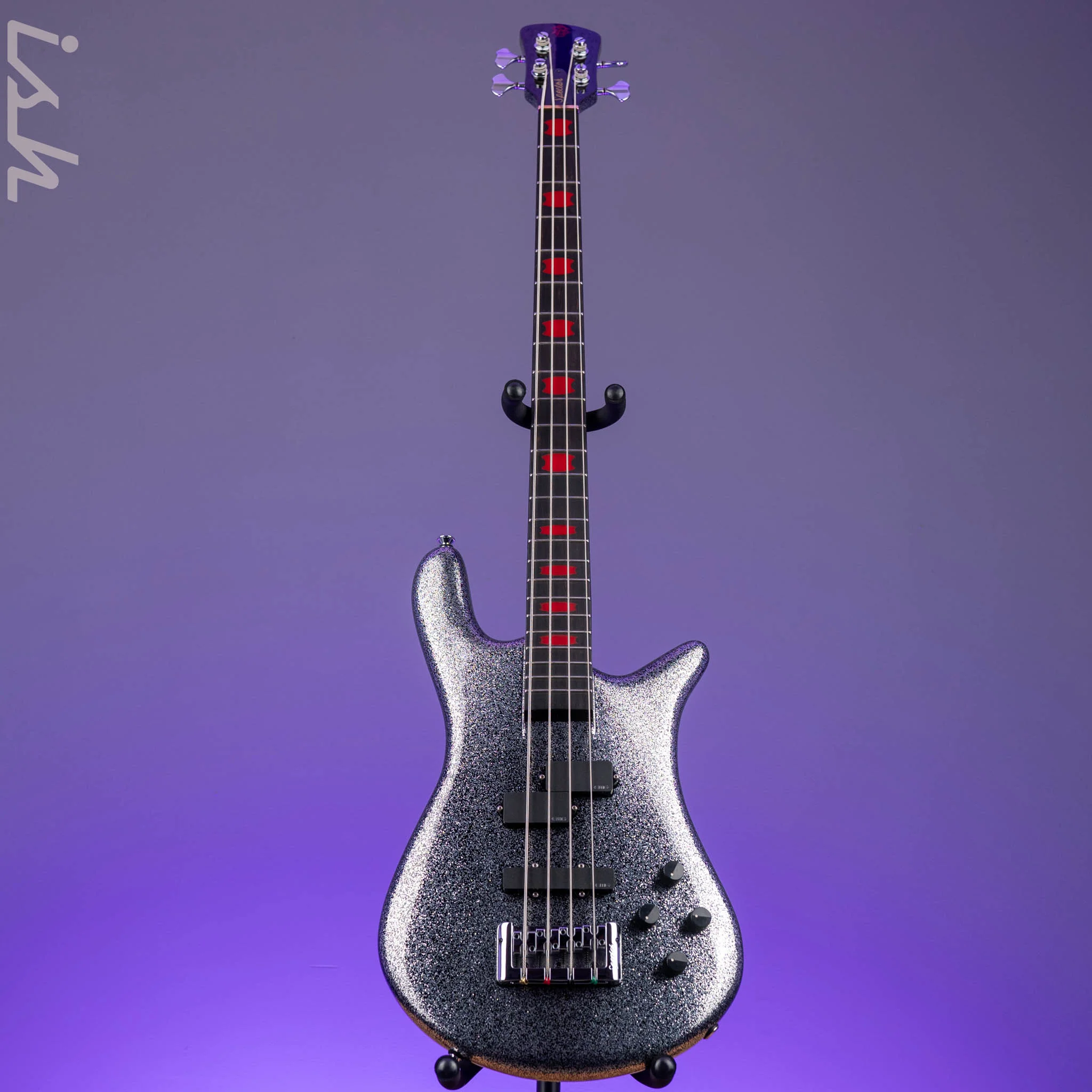 Spector Euro4LX Rachel Bolan Signature Black Metallic Flake - Image 2