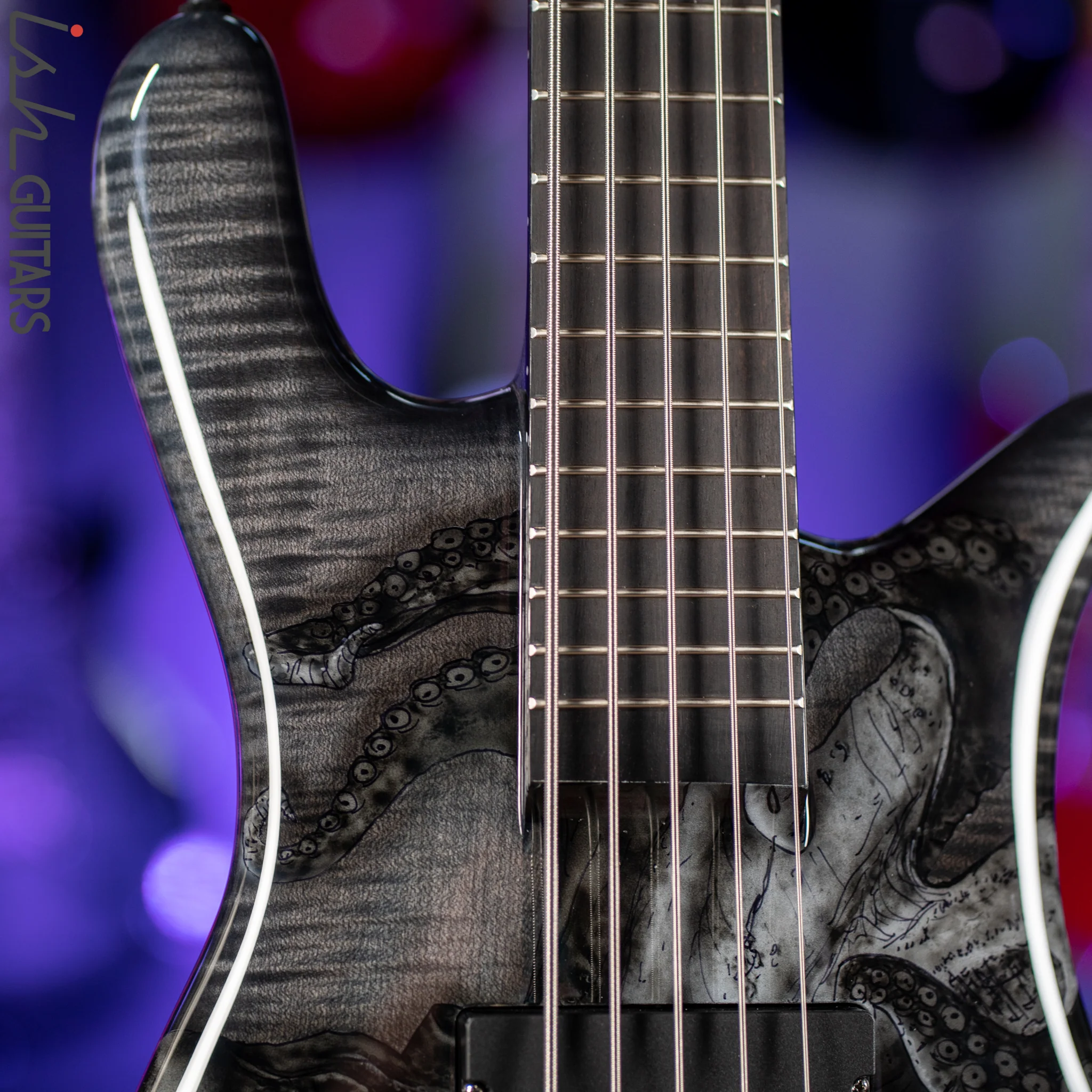 Spector Euro5 LE Limited Edition Kraken Squid Bass - Image 3