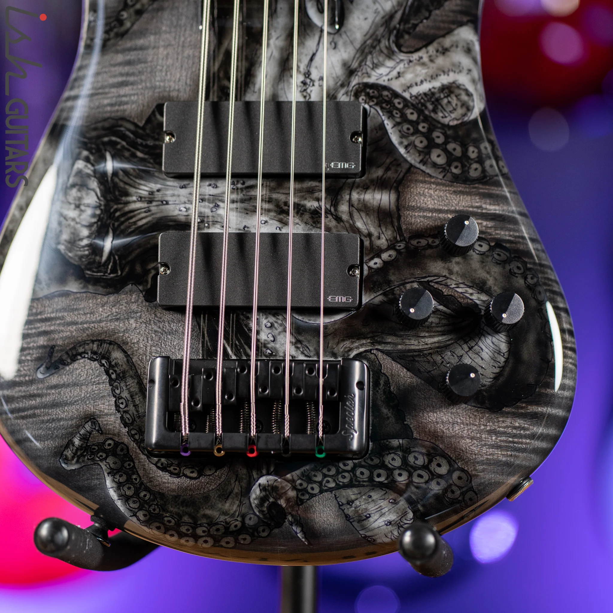 Spector Euro5 LE Limited Edition Kraken Squid Bass - Image 4