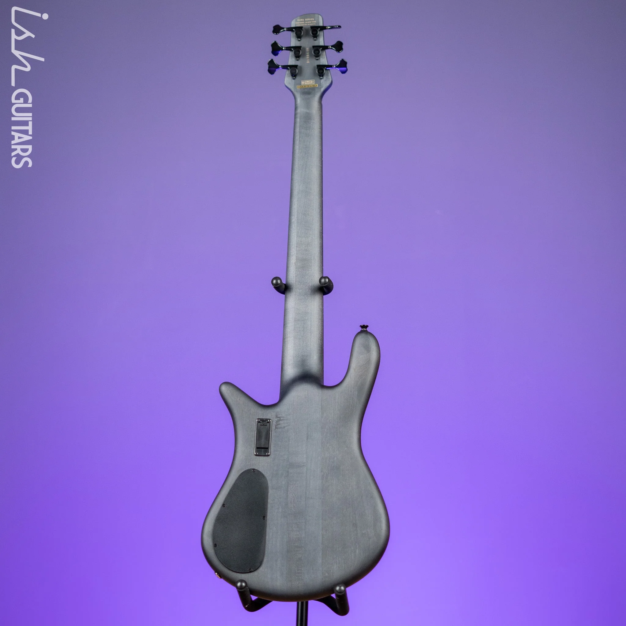 Spector Euro6 LX 6-String Bass Trans Black Stain Matte - Image 7
