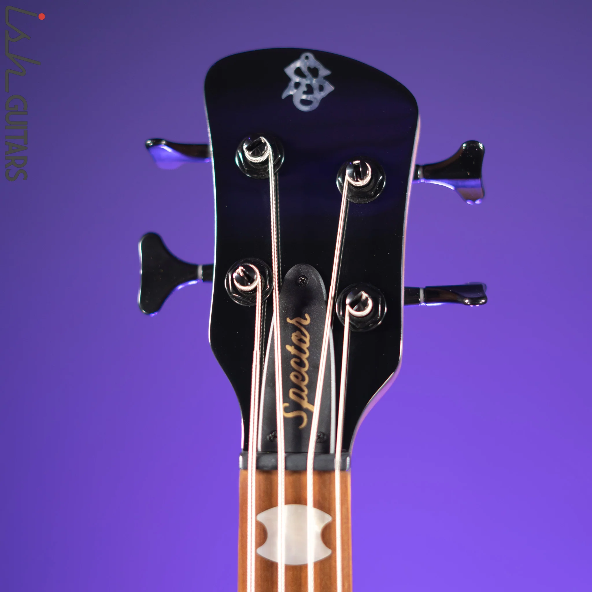 Spector Eurobolt 4 Inferno Red Gloss Poplar Burl Bass Guitar - Image 6