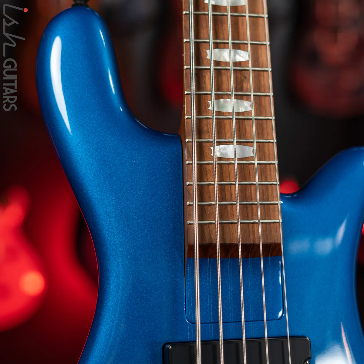 Spector EuroBolt 5 Bass Metallic Blue Gloss Demo - Image 3