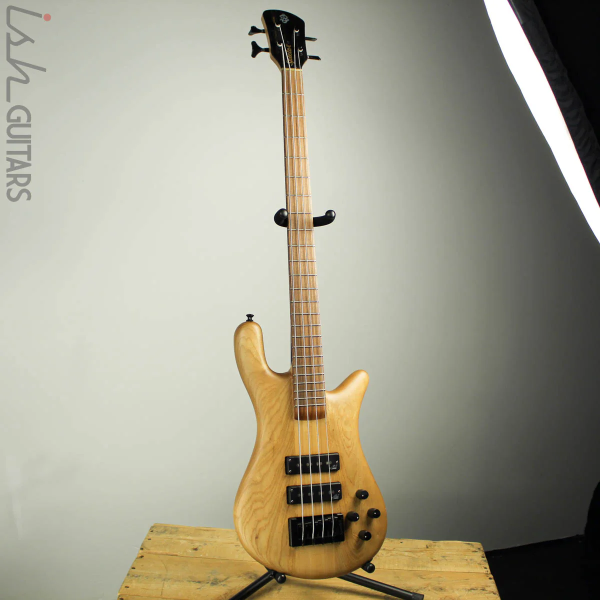 Spector Forte 4 USA Natural Swamp Ash Bass Guitar - Image 2