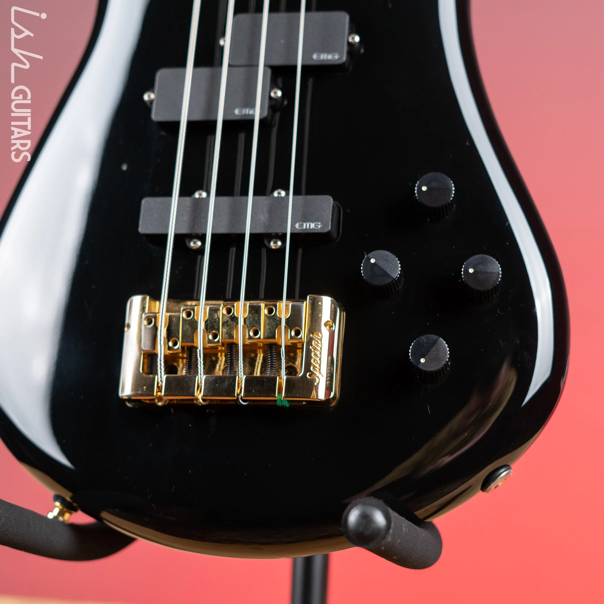 Spector Ian Hill Signature 50th Anniversary Bass Black Gloss - Image 4