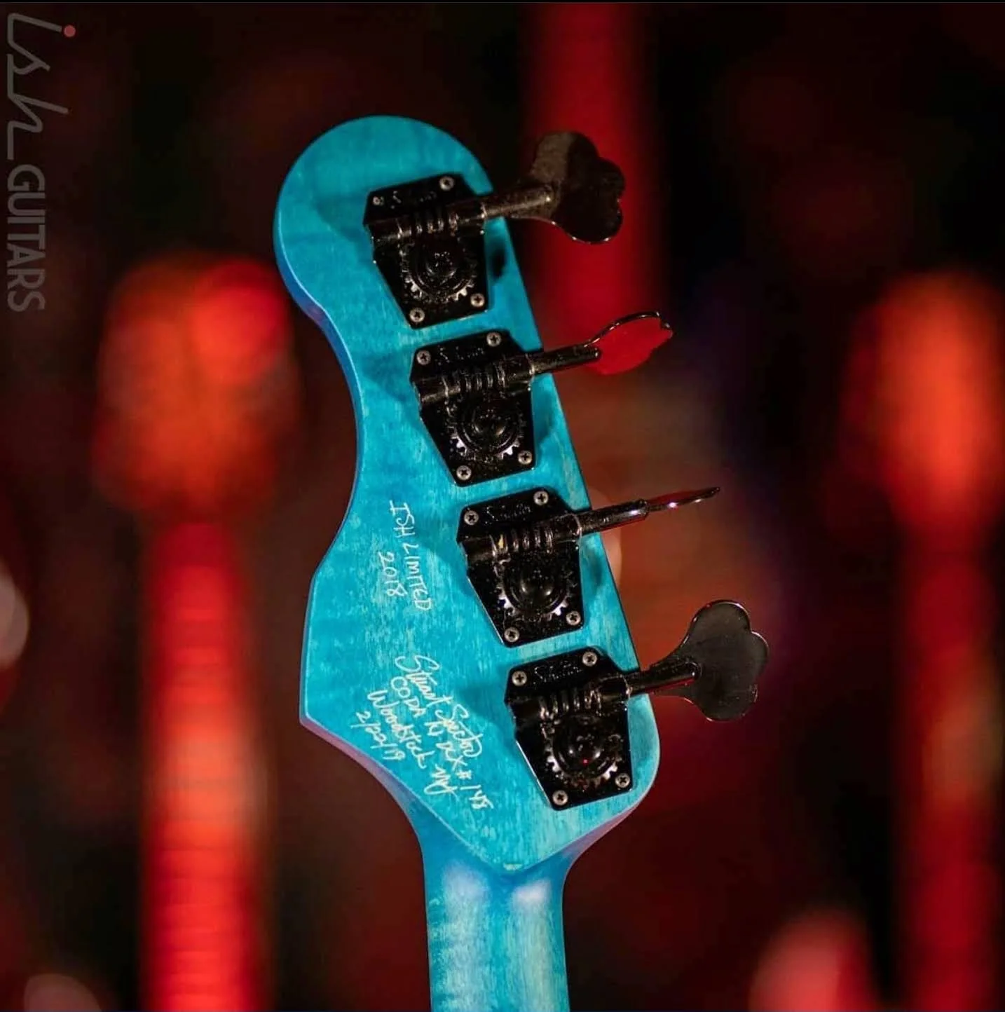 Spector Coda 4 Deluxe Ish Limited Coral Blue - Image 10