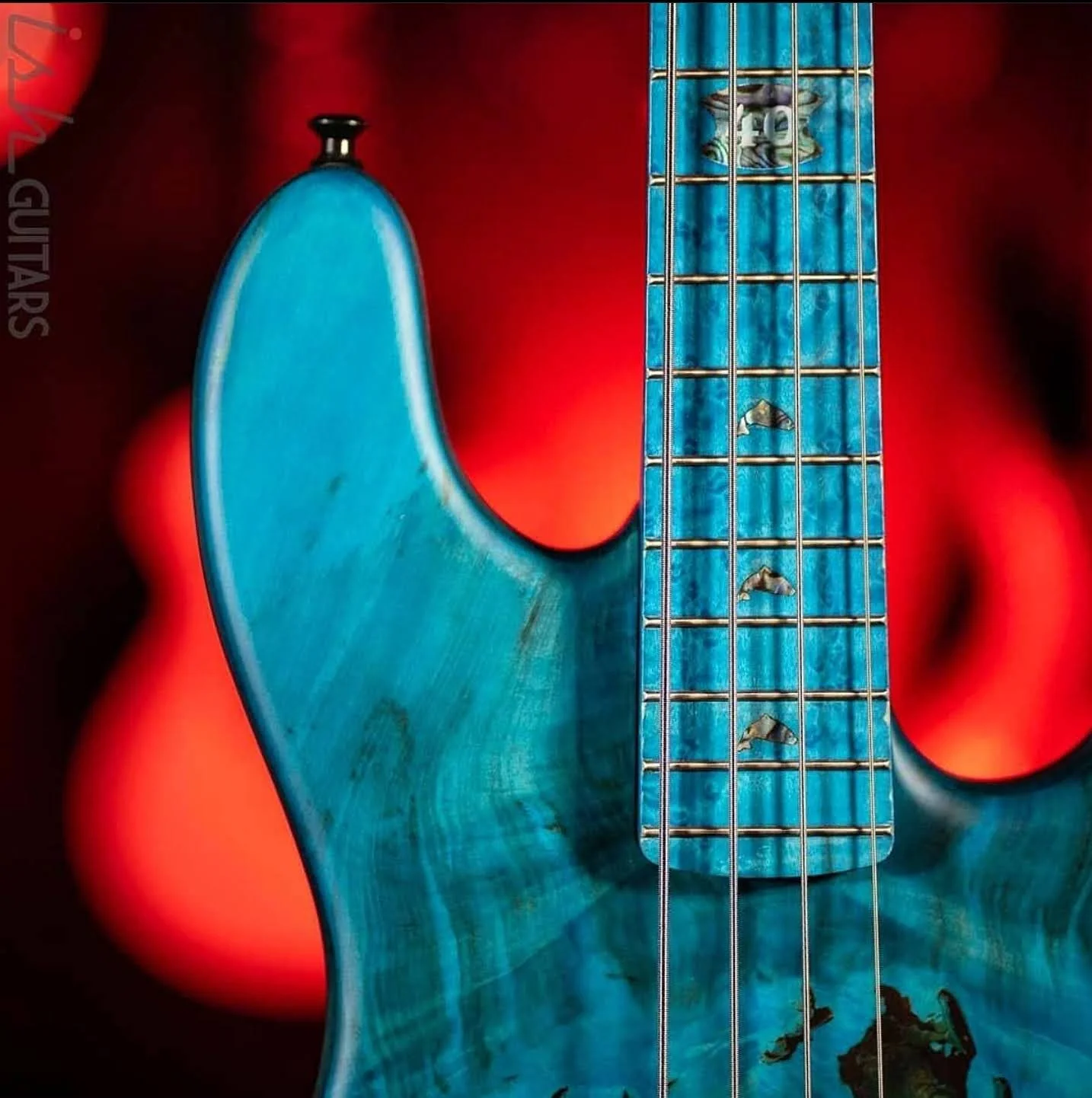 Spector Coda 4 Deluxe Ish Limited Coral Blue - Image 3
