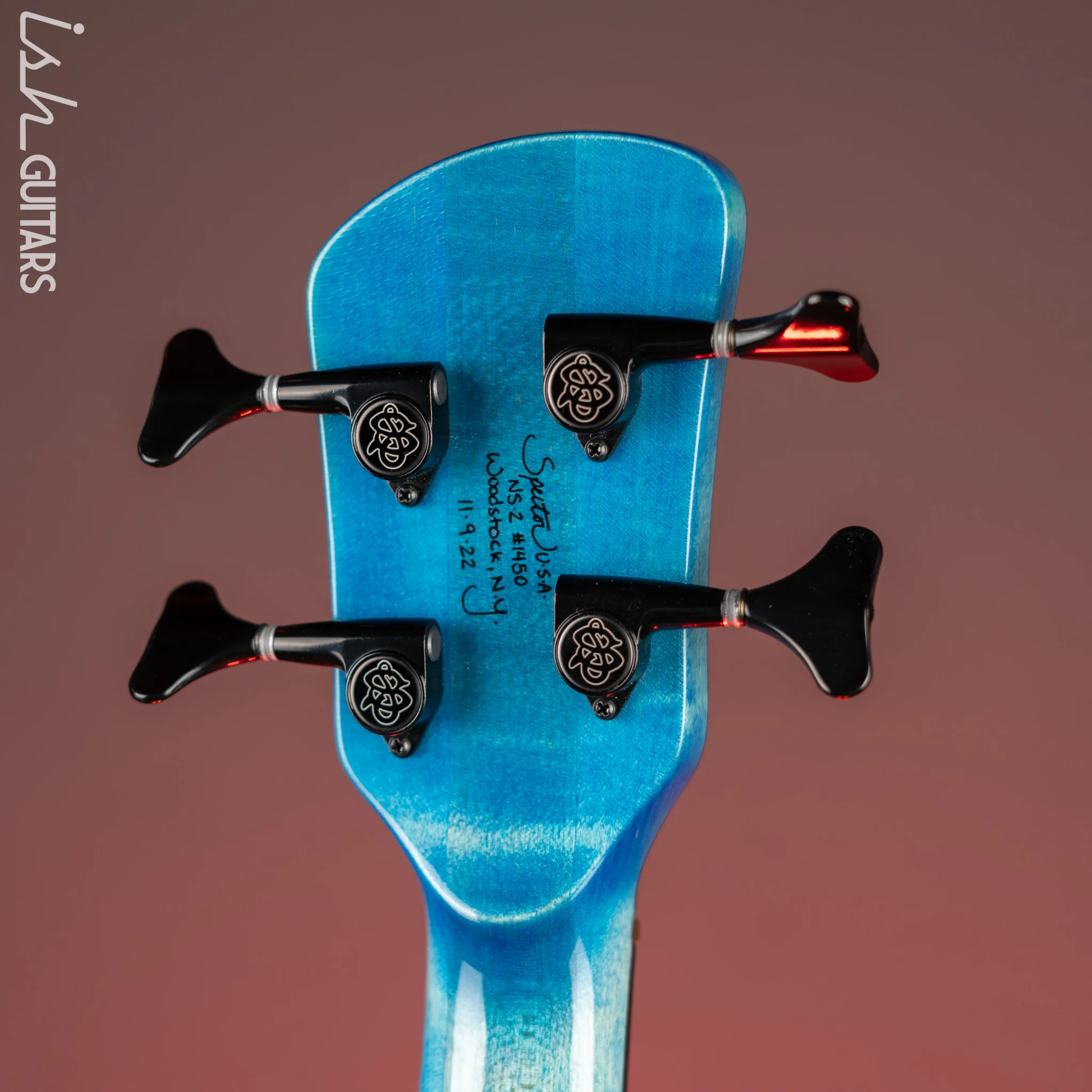 Spector NS-2 4-String Bass Blue Inferno - Image 11