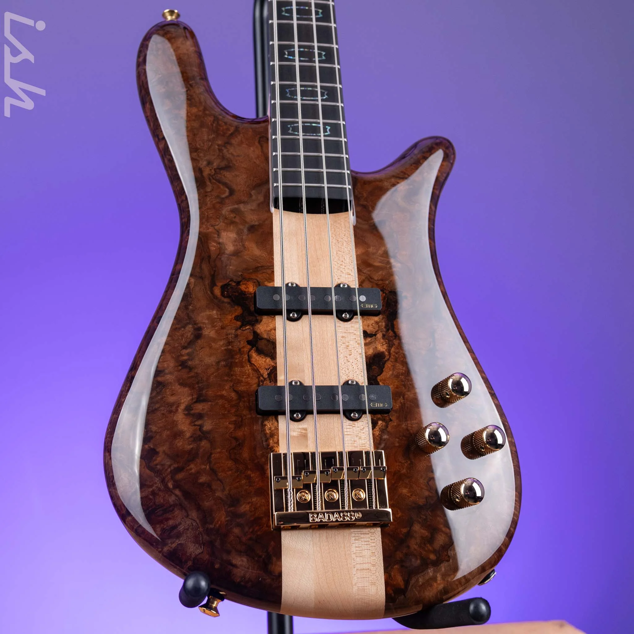 Spector USA NS-2 4-String Bass Figured Walnut
