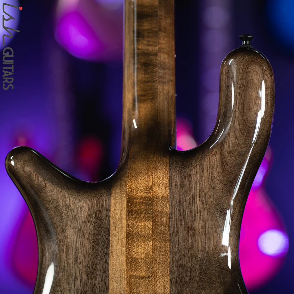 Spector NS-2 4-String Bass USA Passive Walnut Black Stain - Image 8
