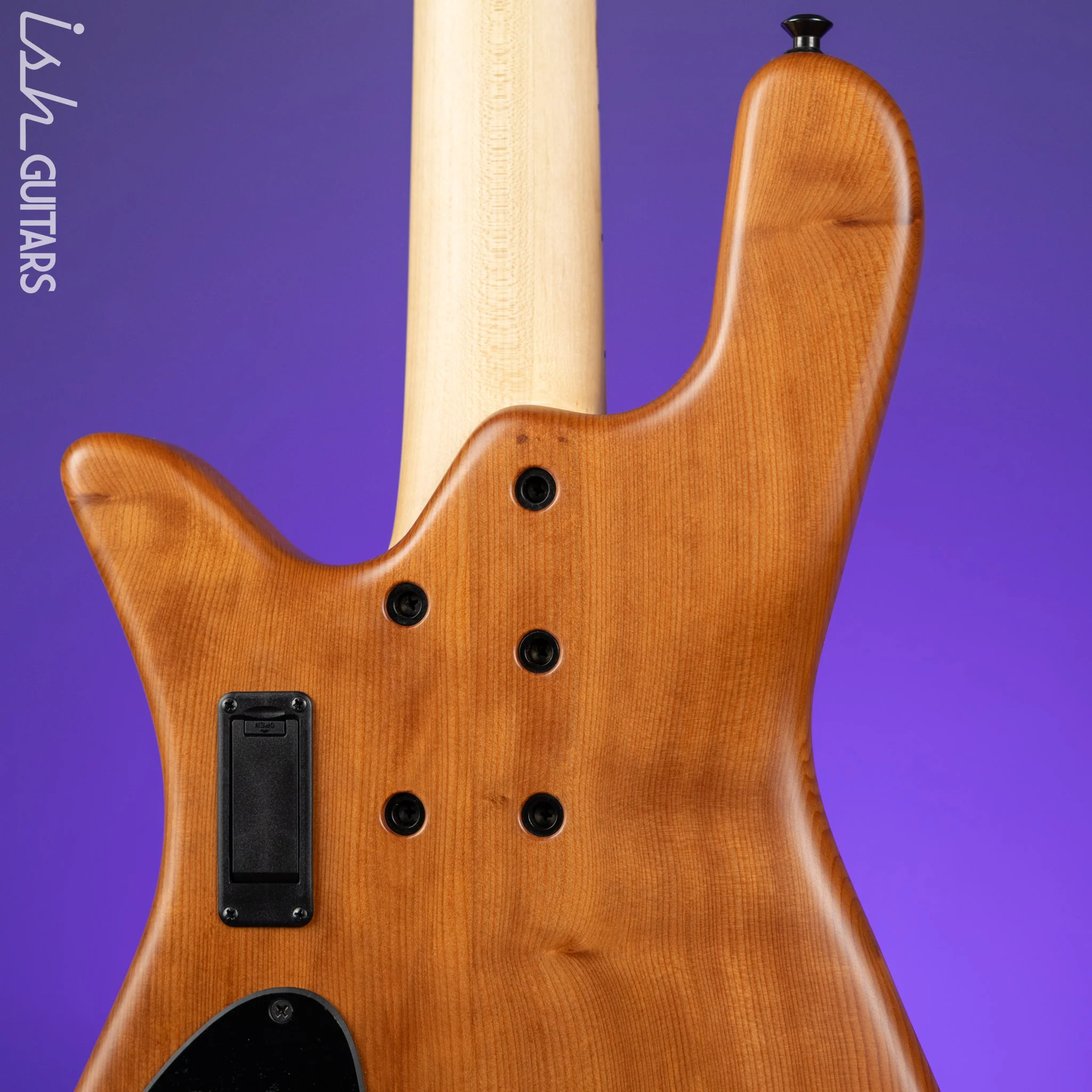 Spector USA NS-2 Bolt On Bark Infused Maple DW Neck 4 String Bass - Image 8