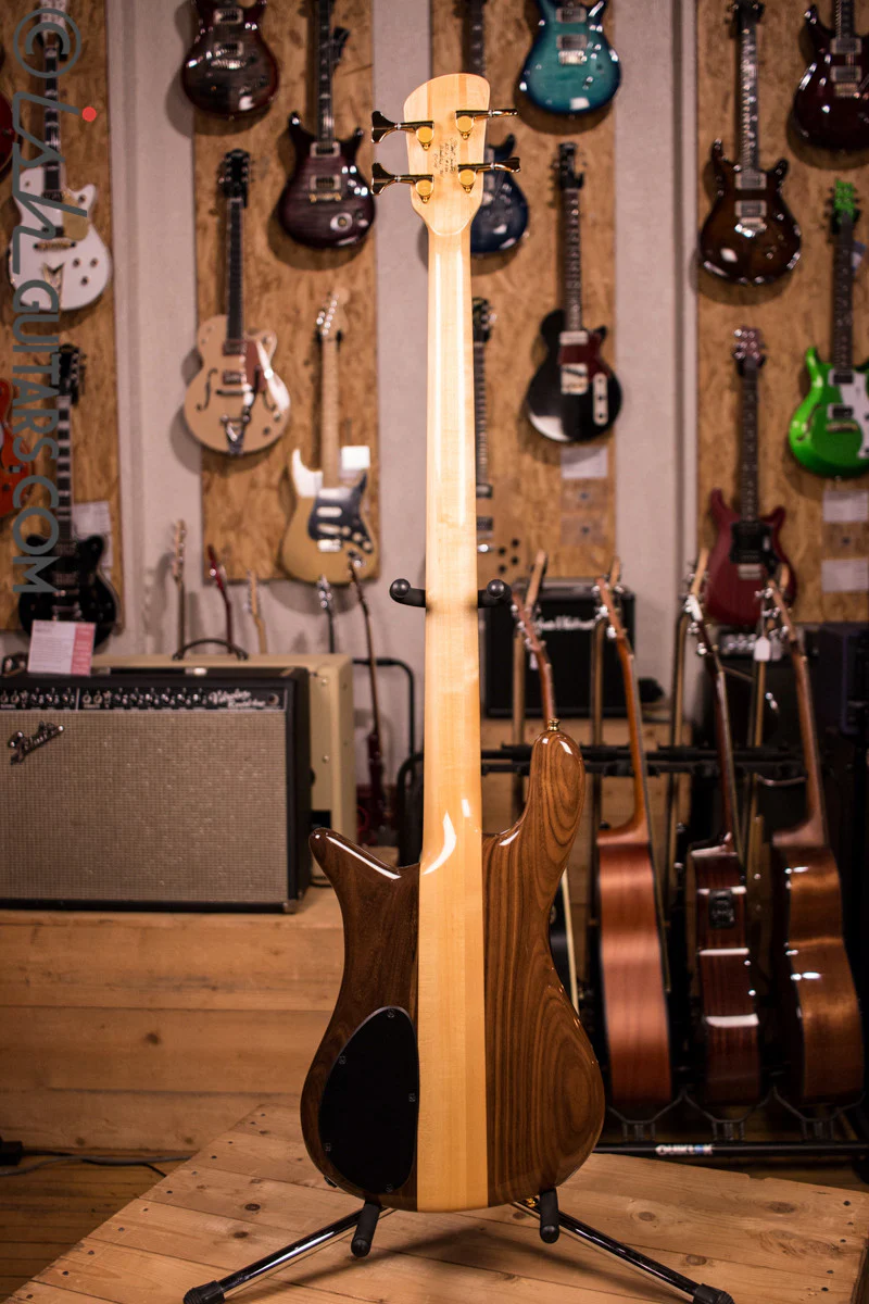 Spector NS-2 Watercured Redwood Burl 4 Used - Image 8