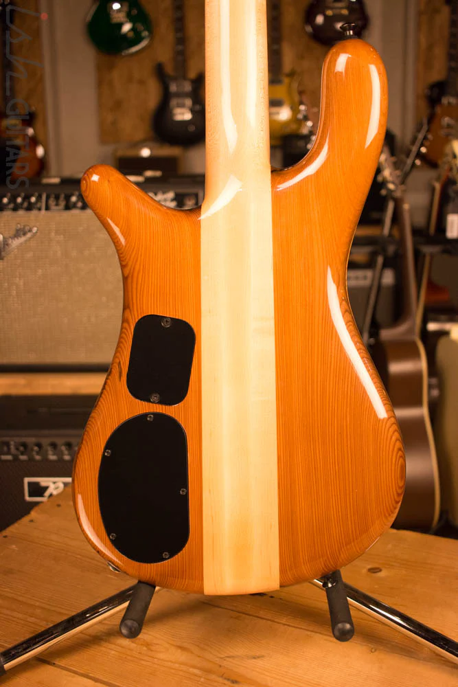 Spector NS-4 Bass Natural Spalted Maple Bass Player Live Display Aguilar - Image 7