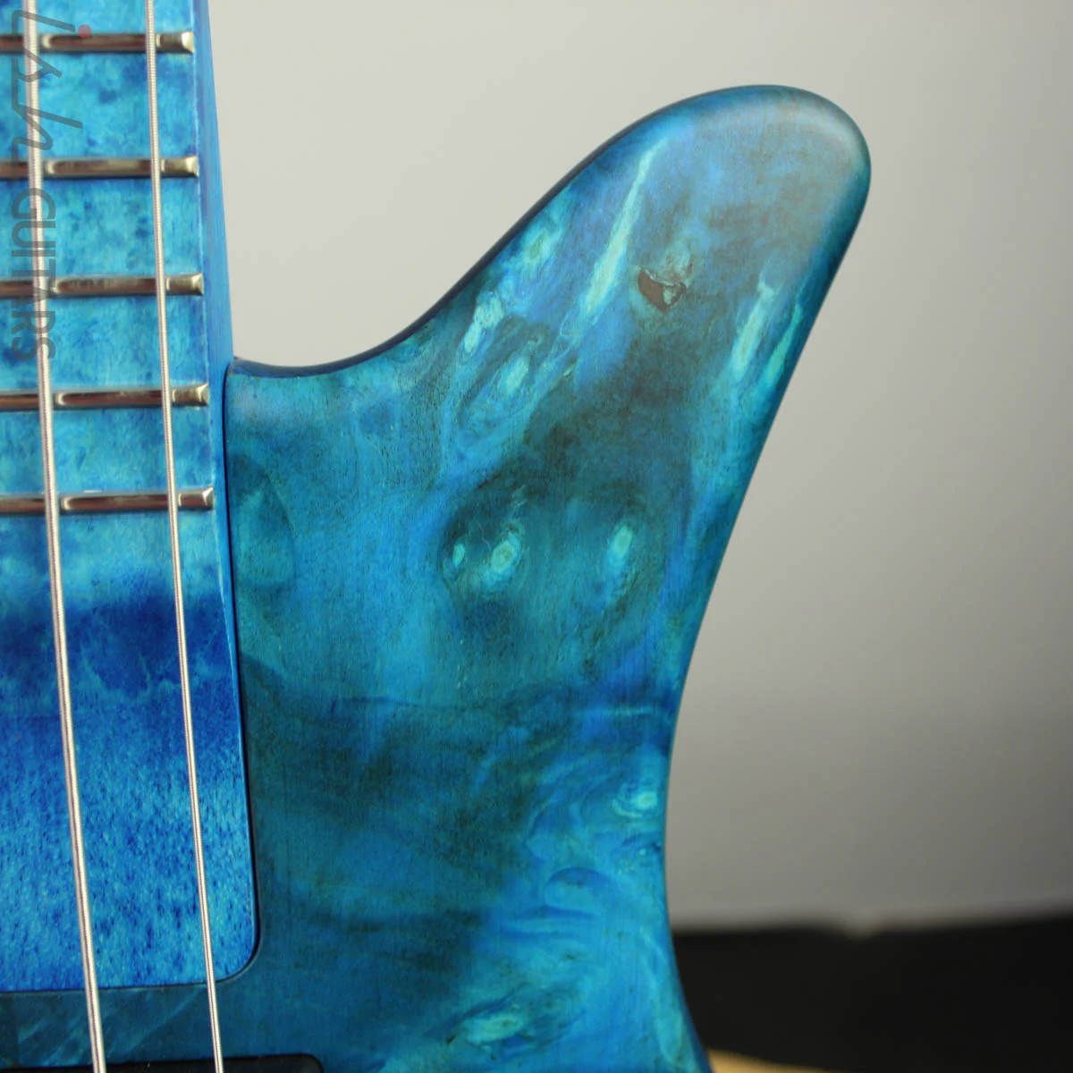 Spector NS-2 5-String Ish Limited Buckeye Burl Coral Blue - Image 5
