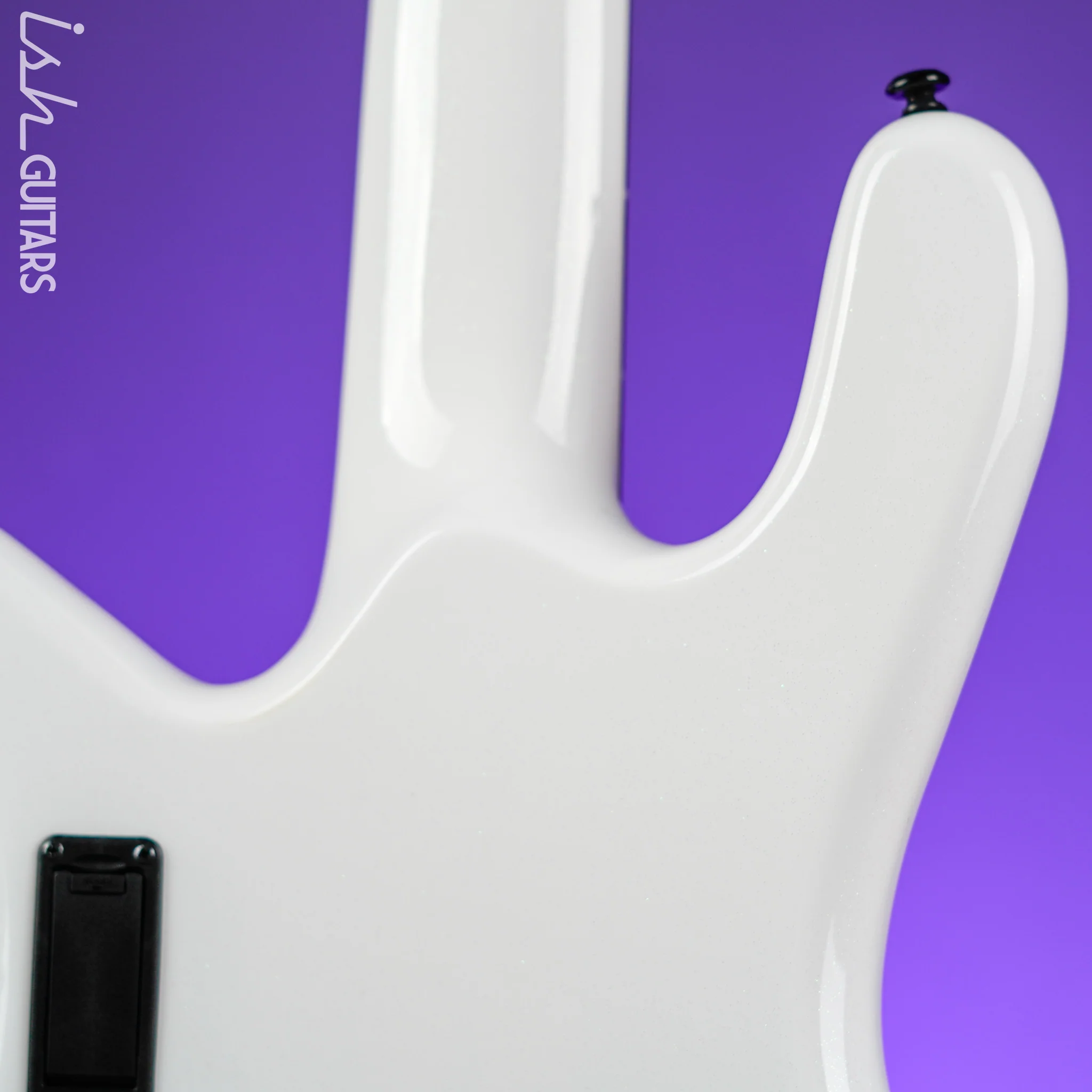 Spector NS Dimension 5 HP Multi-Scale Bass Solid Gloss White - Image 8