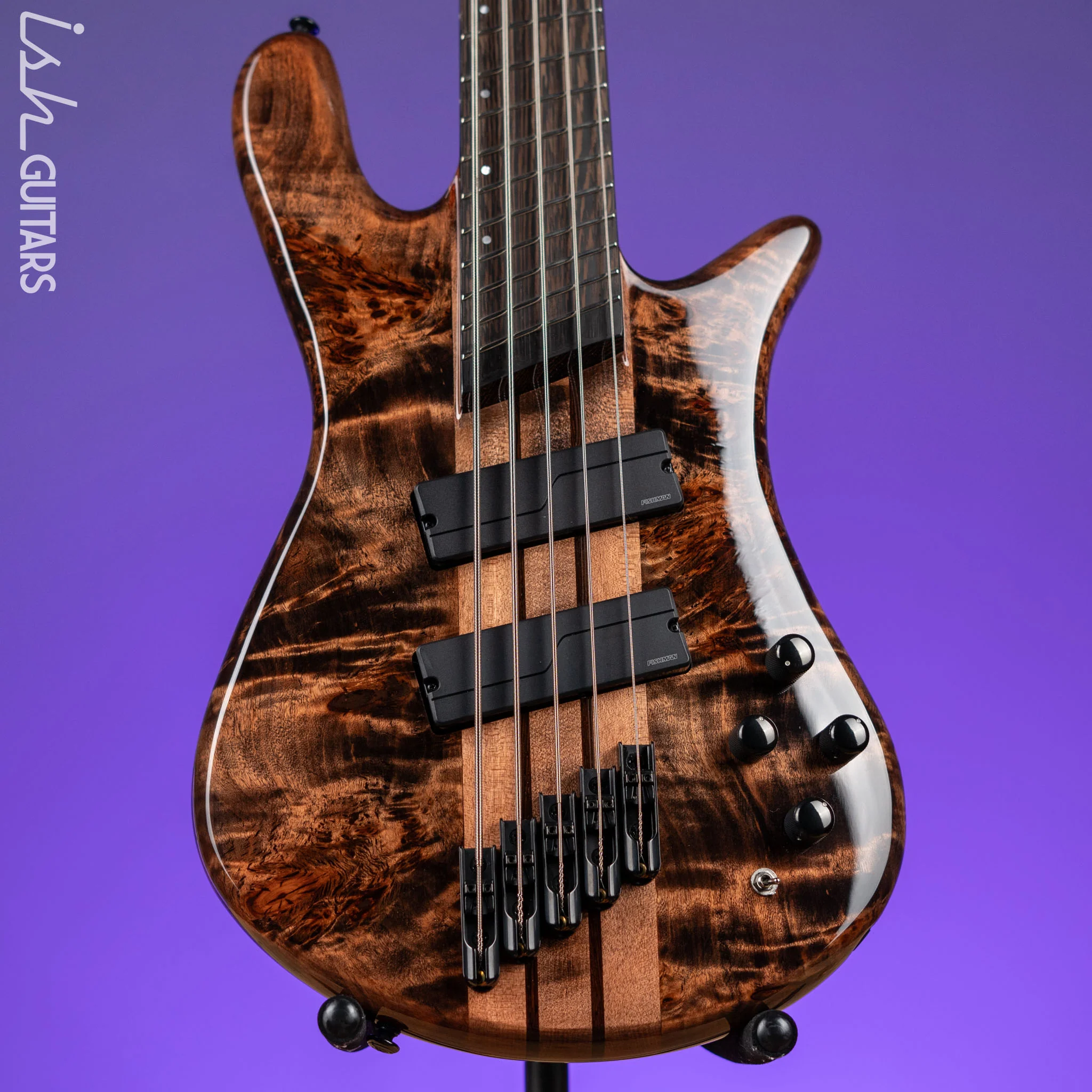 Spector NS Dimension 5 Multi-Scale Super Faded Black Gloss
