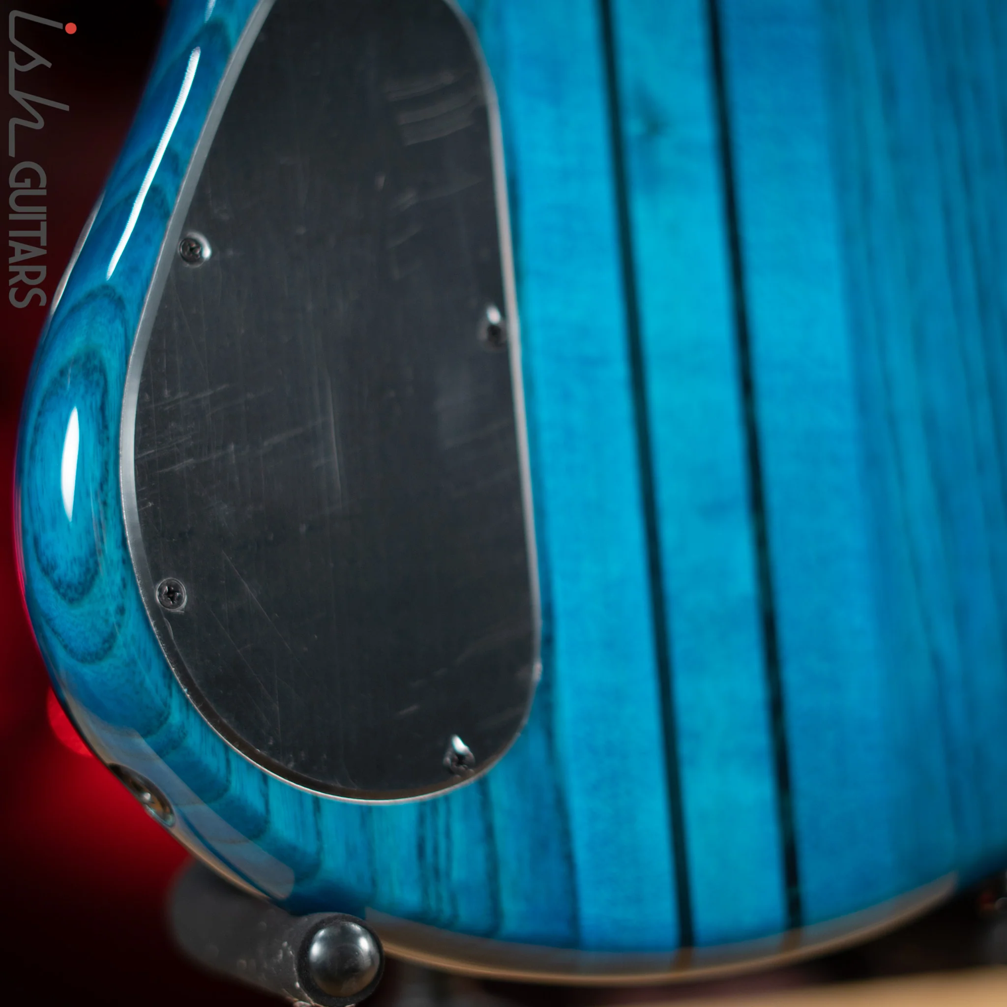 Spector NS Dimension 5 Multiscale Bass Black and Blue Gloss - Image 10