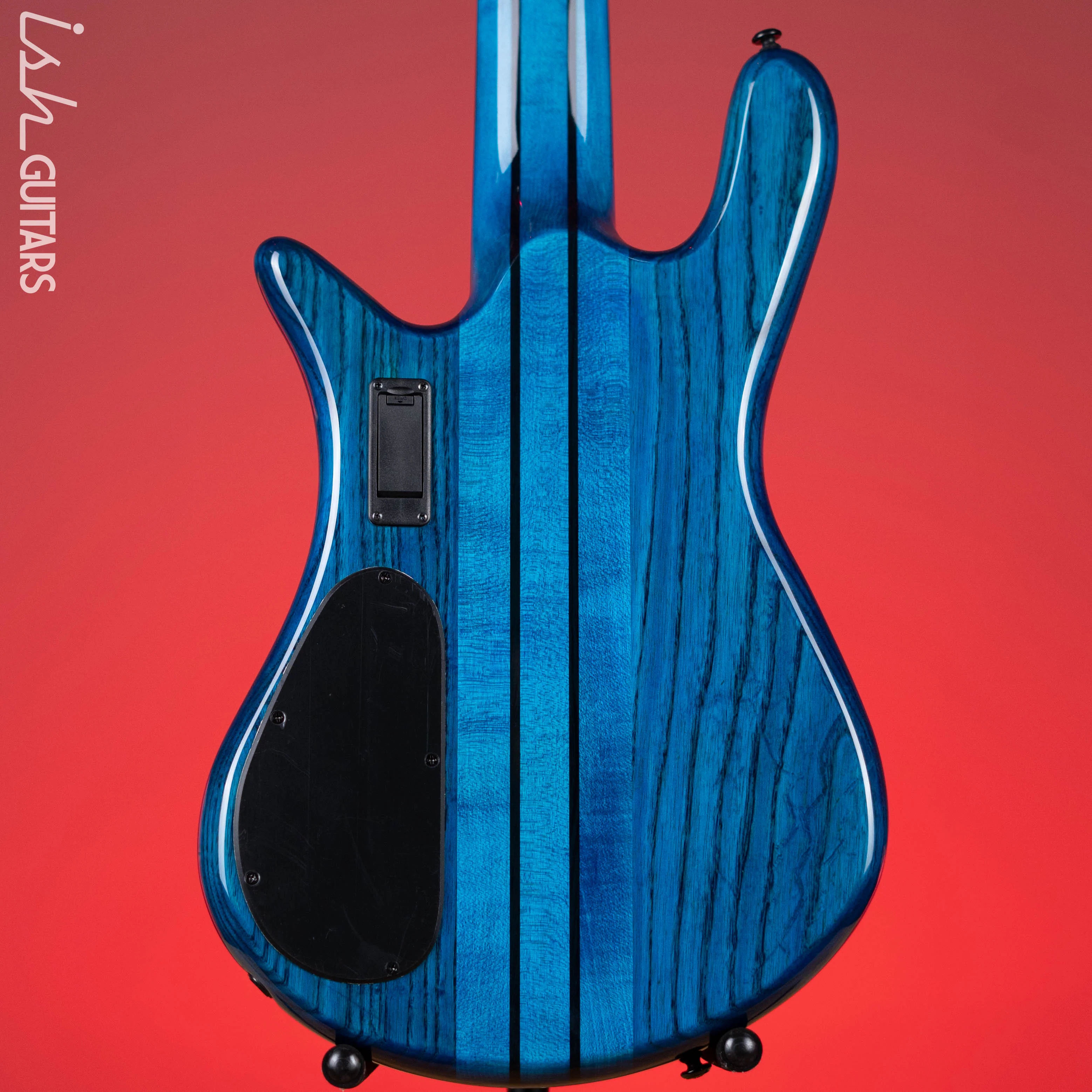 Spector NS Dimension 5 Multiscale Bass Black and Blue Gloss - Image 8