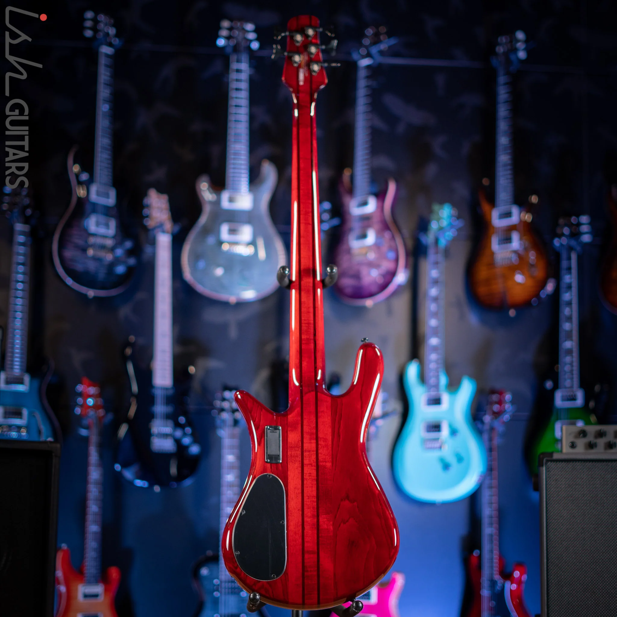 Spector NS Dimension 5 Multiscale Bass Inferno Red Gloss - Image 7