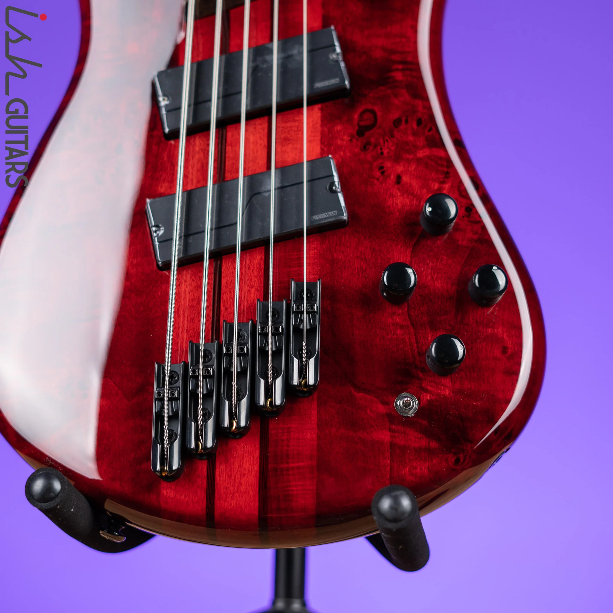 Spector NS Dimension 5 Multiscale Bass Inferno Red Gloss - Image 4