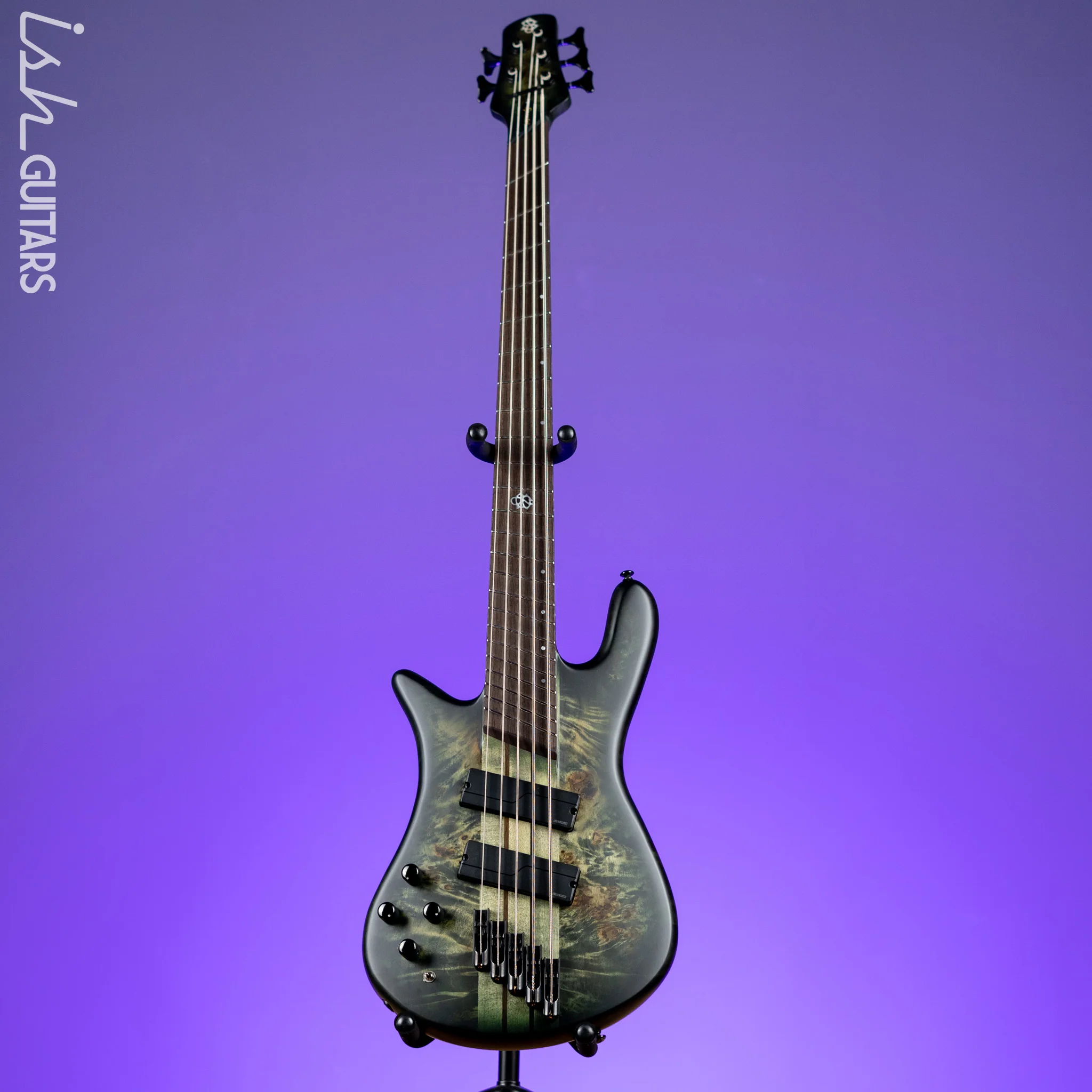 Spector NS Dimension Multi-Scale Left-Handed 5-String Bass Haunted Moss Matte B-Stock - Image 2