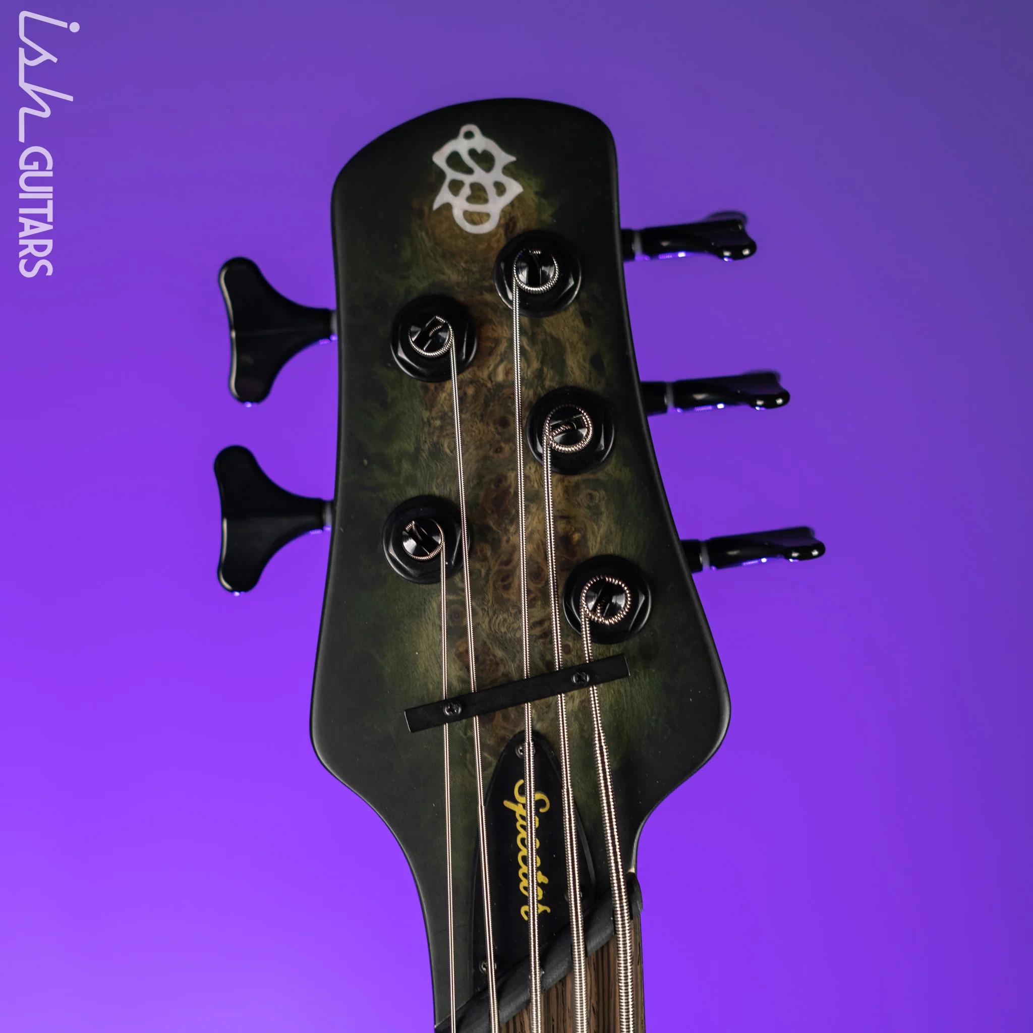 Spector NS Dimension Multi-Scale Left-Handed 5-String Bass Haunted Moss Matte - Image 5