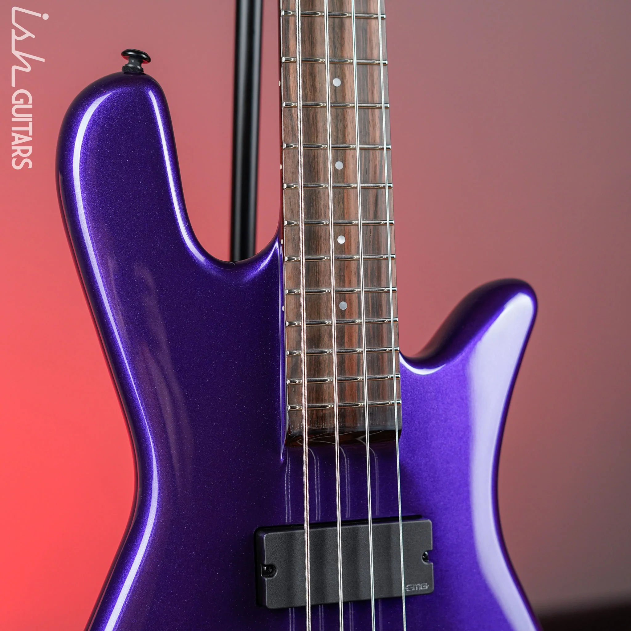 Spector NS Ethos 4 HP Bass Plum Crazy Demo - Image 3