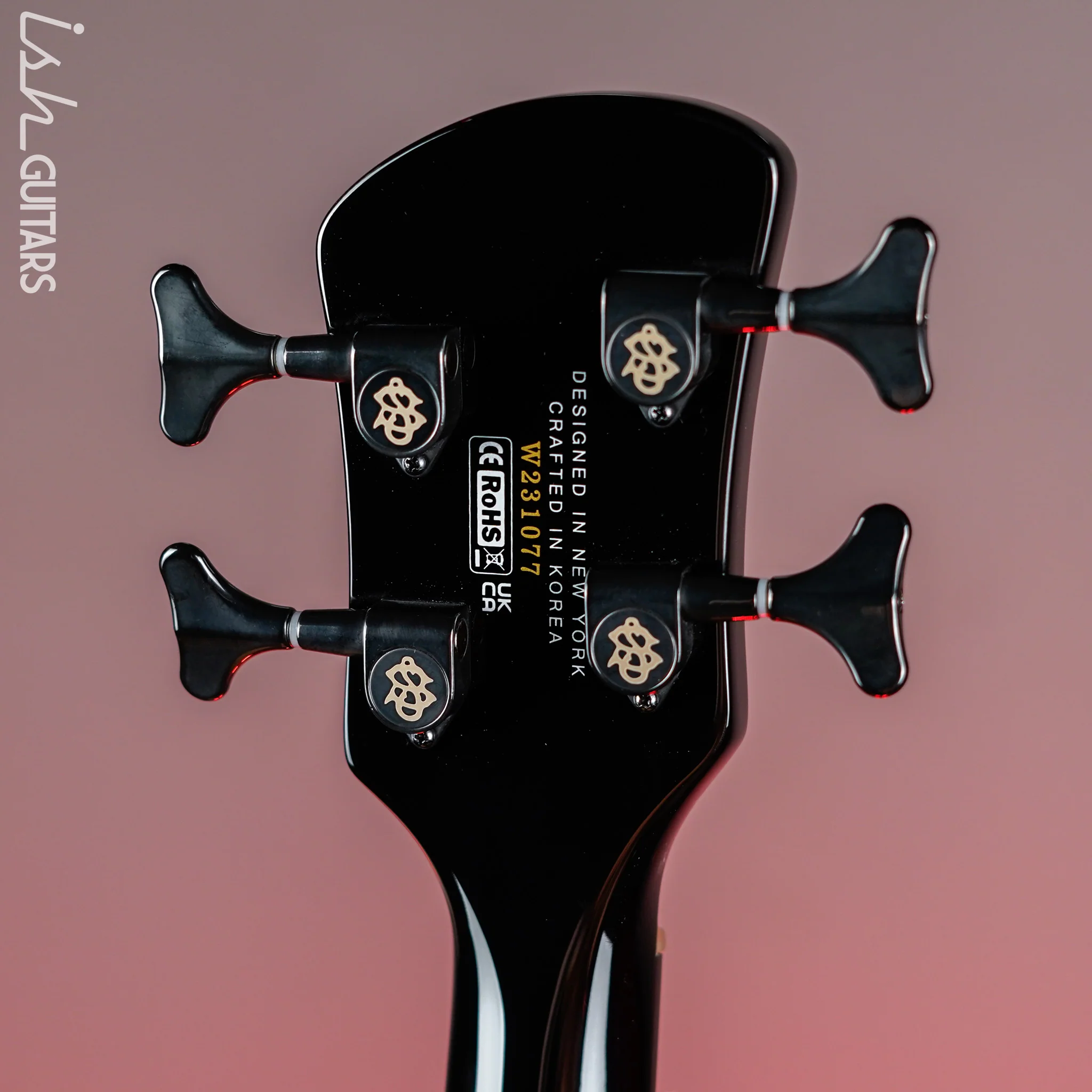 Spector NS Ethos 4 HP Bass Solid Black Gloss Demo - Image 10