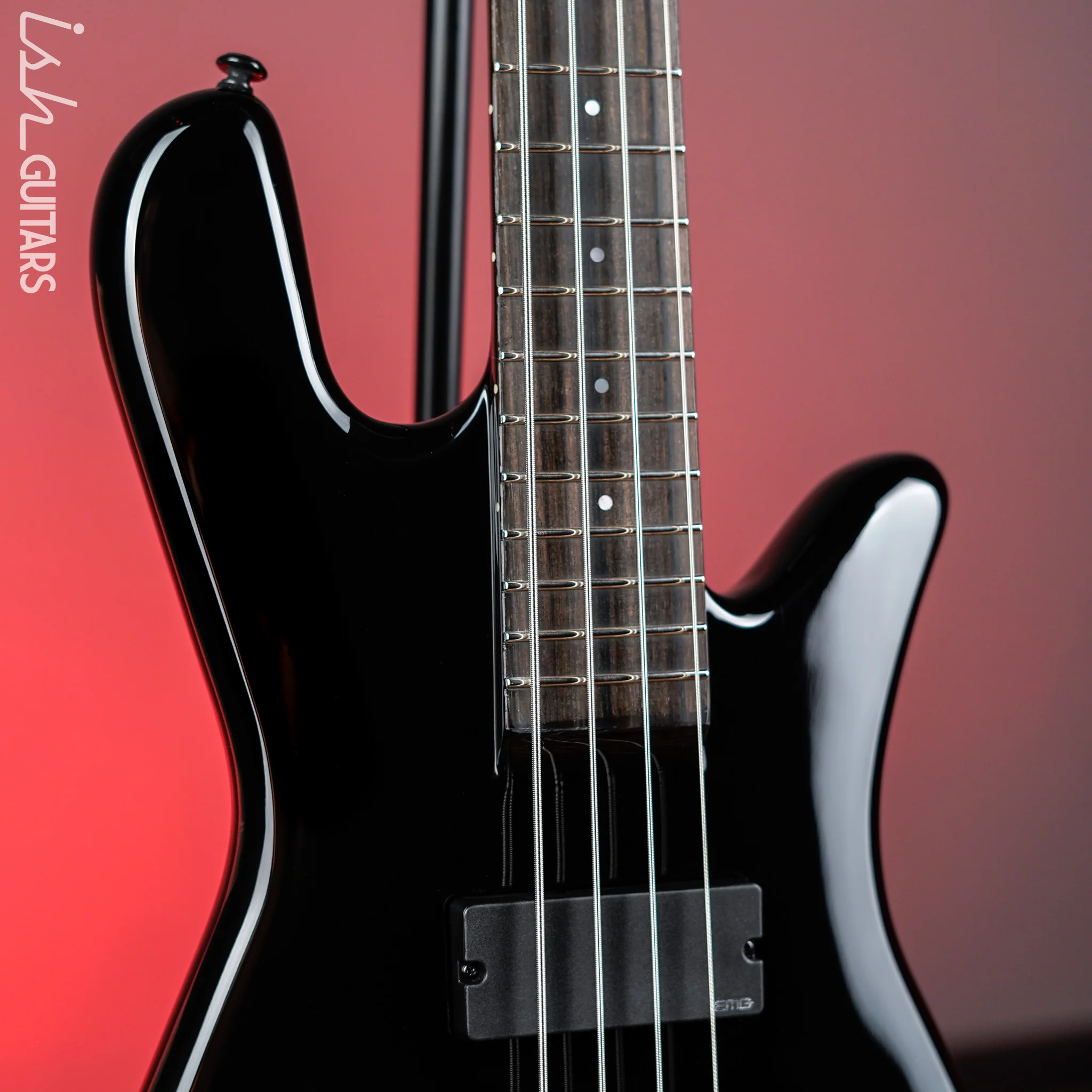 Spector NS Ethos 4 HP Bass Solid Black Gloss Demo - Image 3