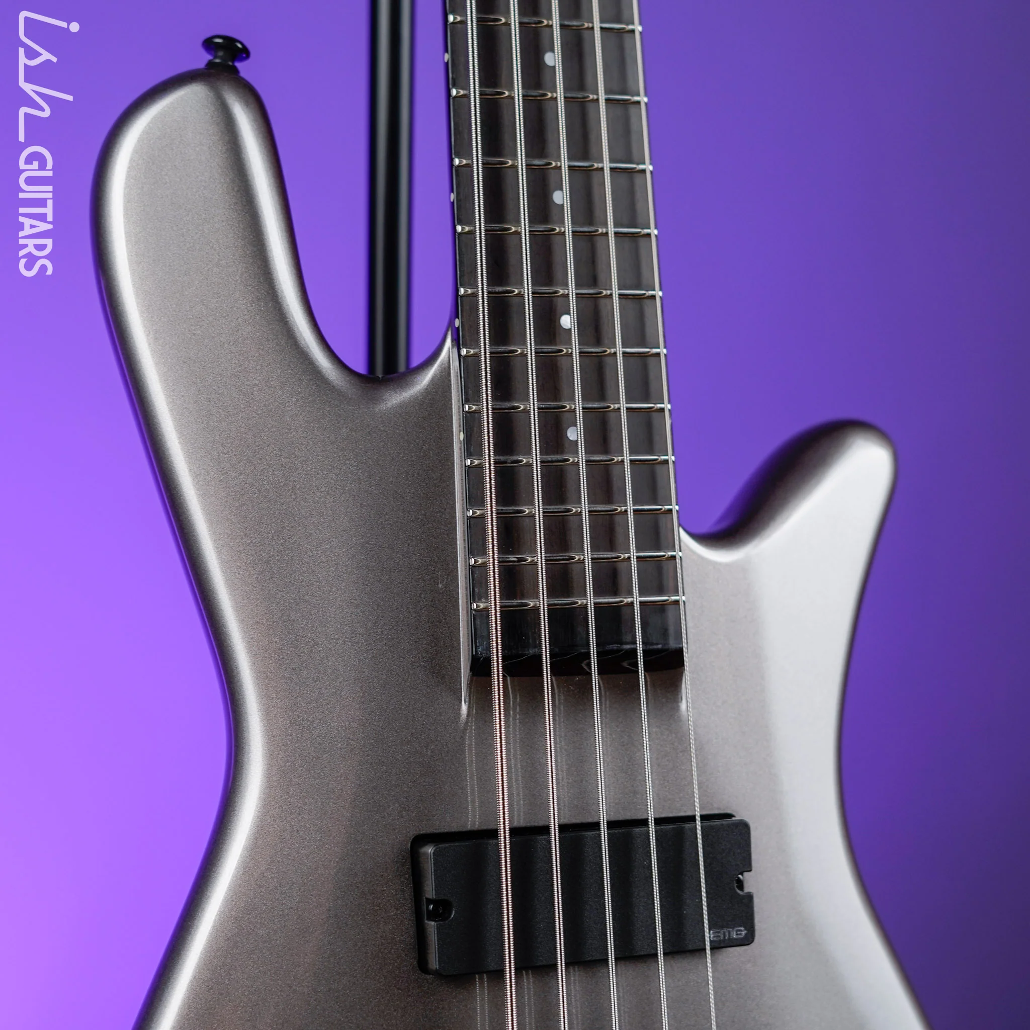 Spector NS Ethos 5 HP Bass Gunmetal Demo - Image 3