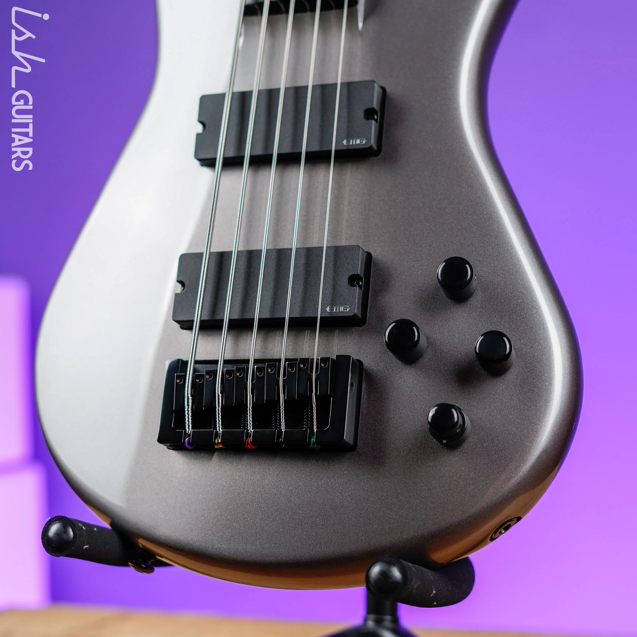 Spector NS Ethos 5 HP Bass Gunmetal Demo - Image 4