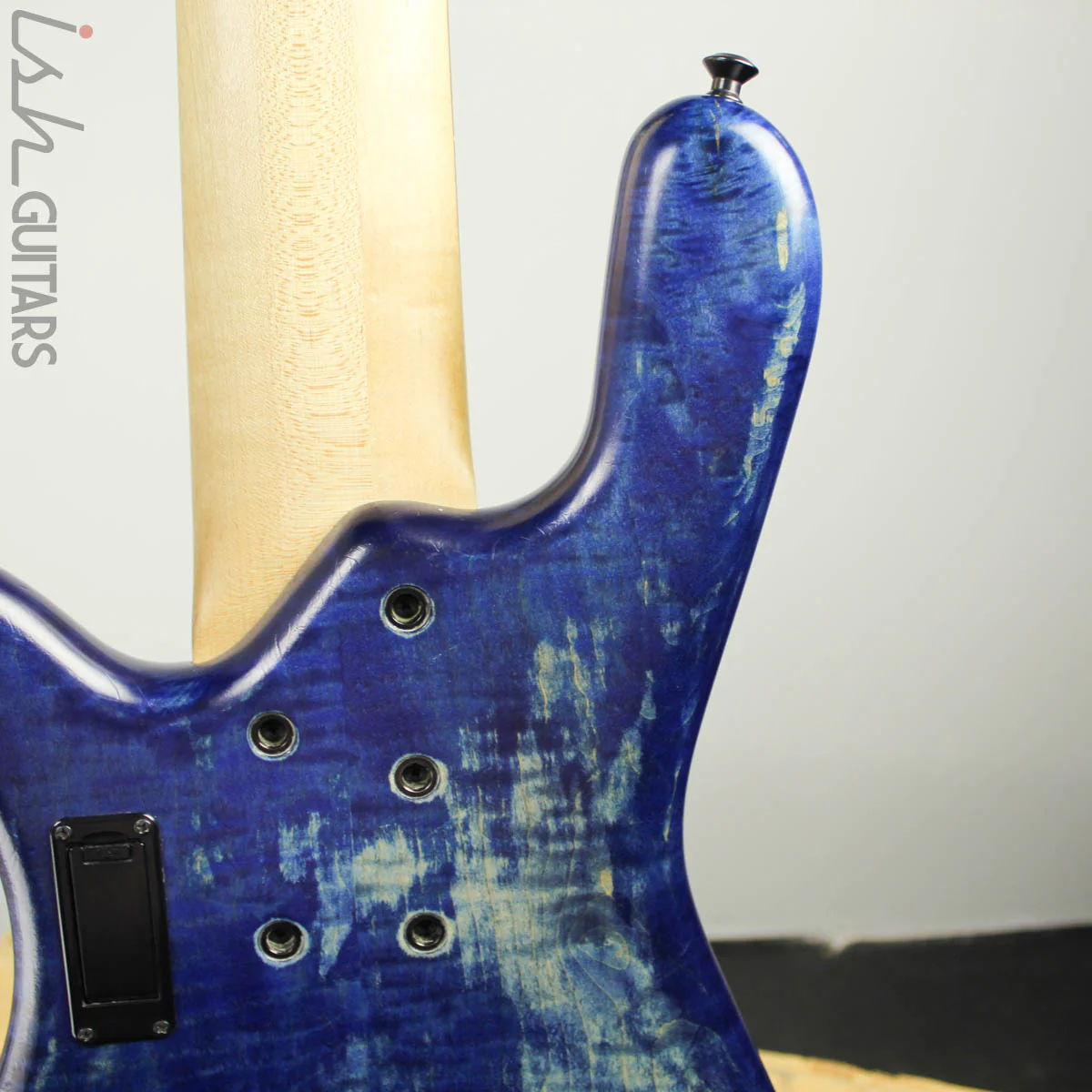 2004 Spector NS-JH6 Blue Flame Maple - Image 13