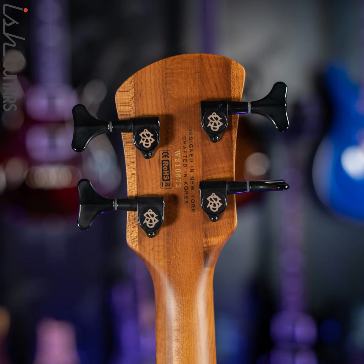 Spector NS Pulse 4 Carbon Series Cinder Red - Image 11