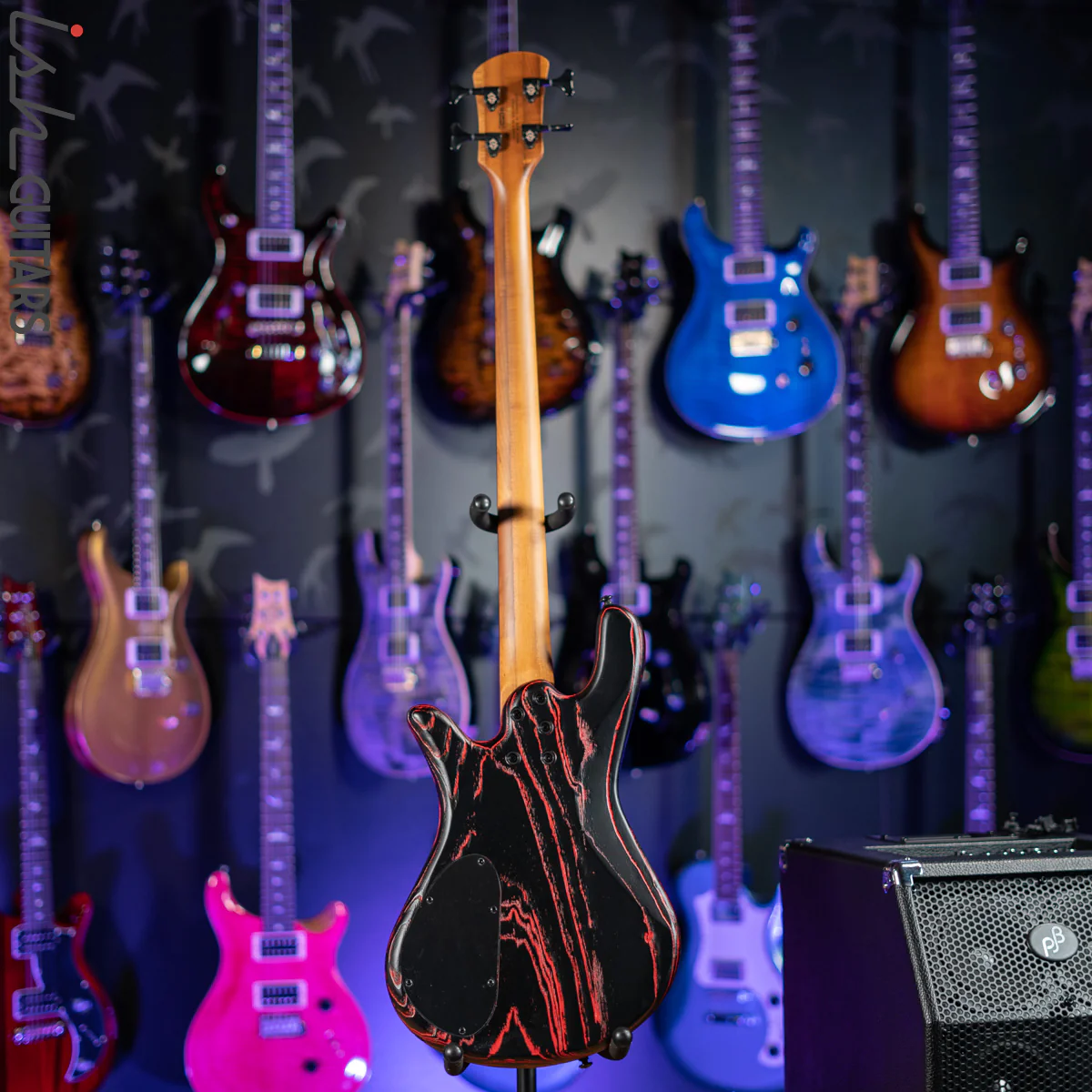 Spector NS Pulse 4 Carbon Series Cinder Red - Image 7
