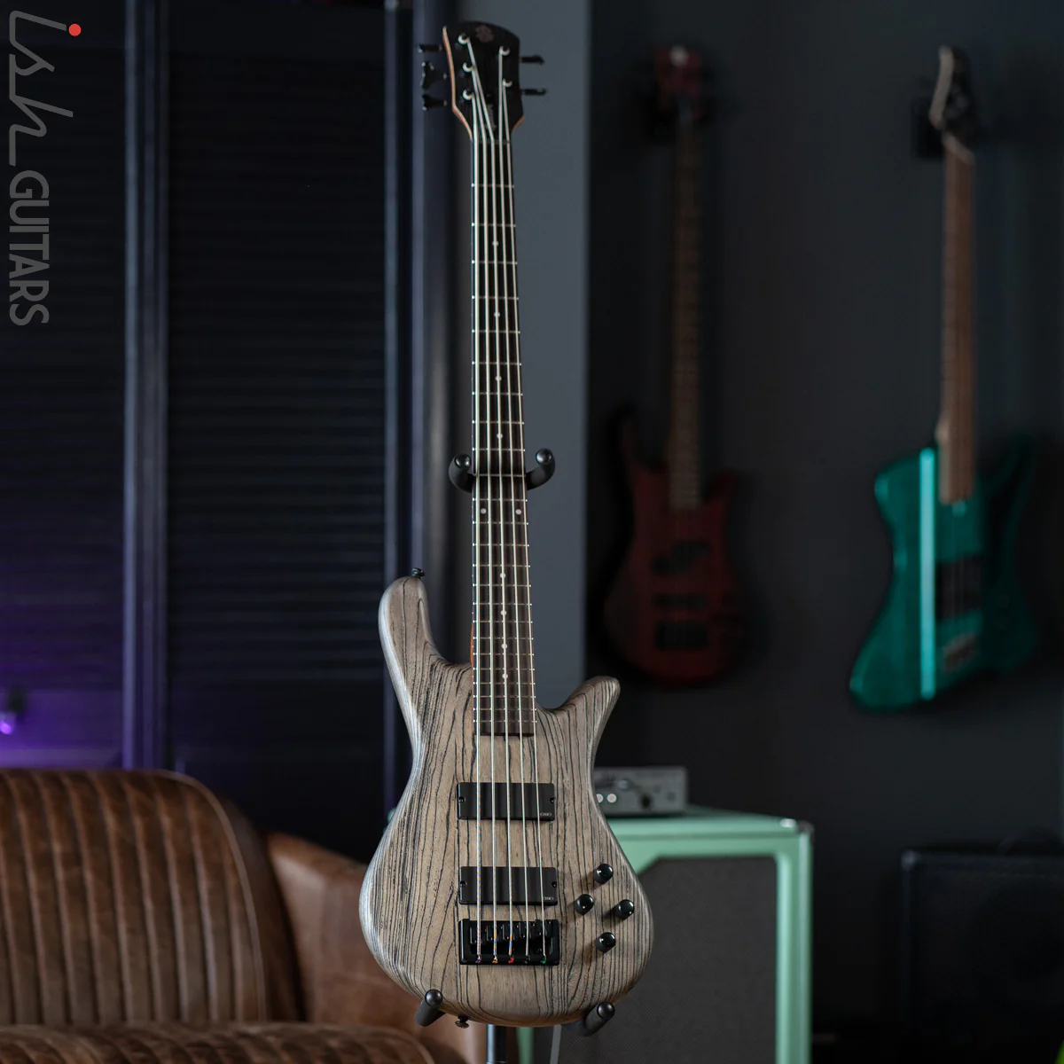 Spector NS Pulse 5 Charcoal Grey Bass Guitar - Image 2