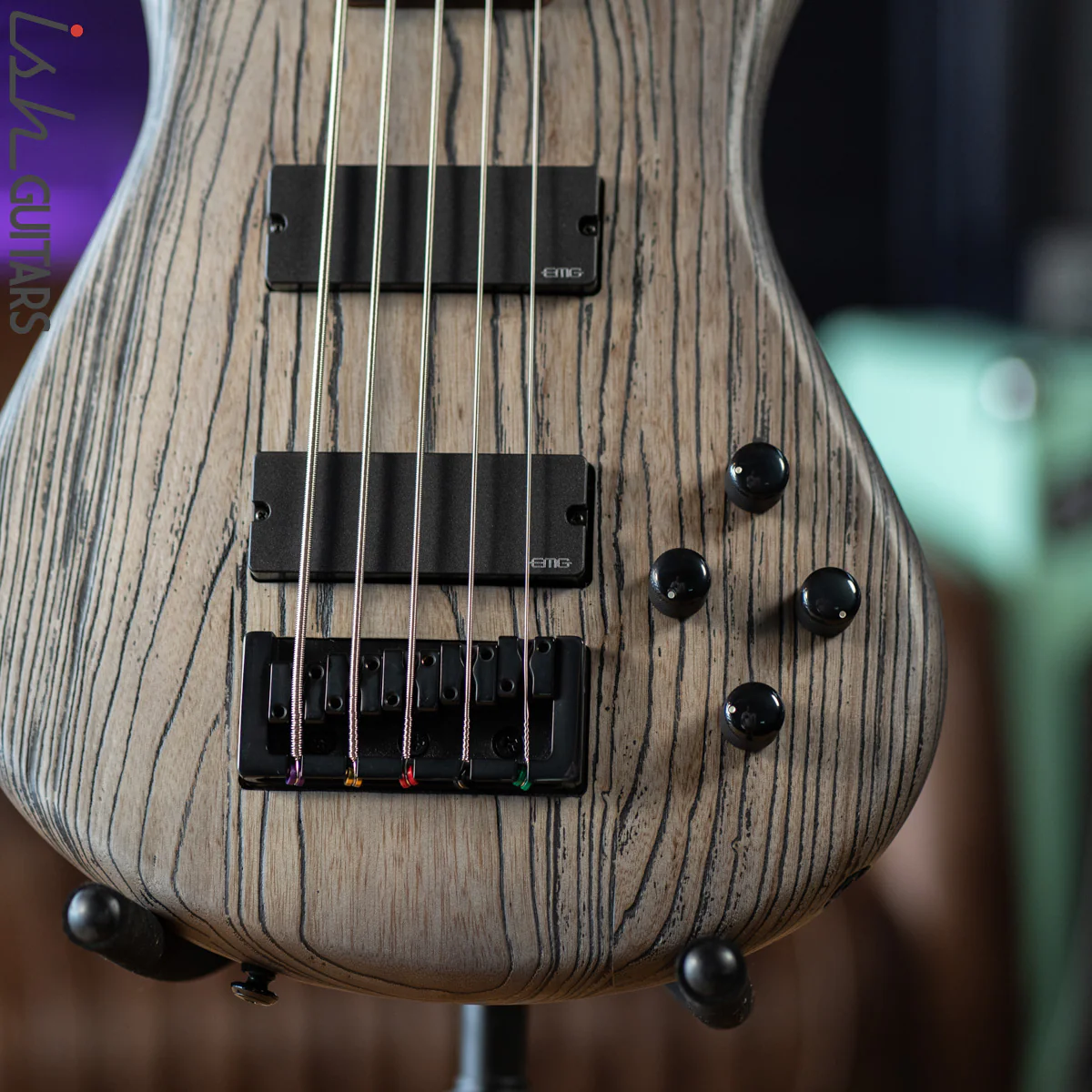 Spector NS Pulse 5 Charcoal Grey Bass Guitar - Image 4